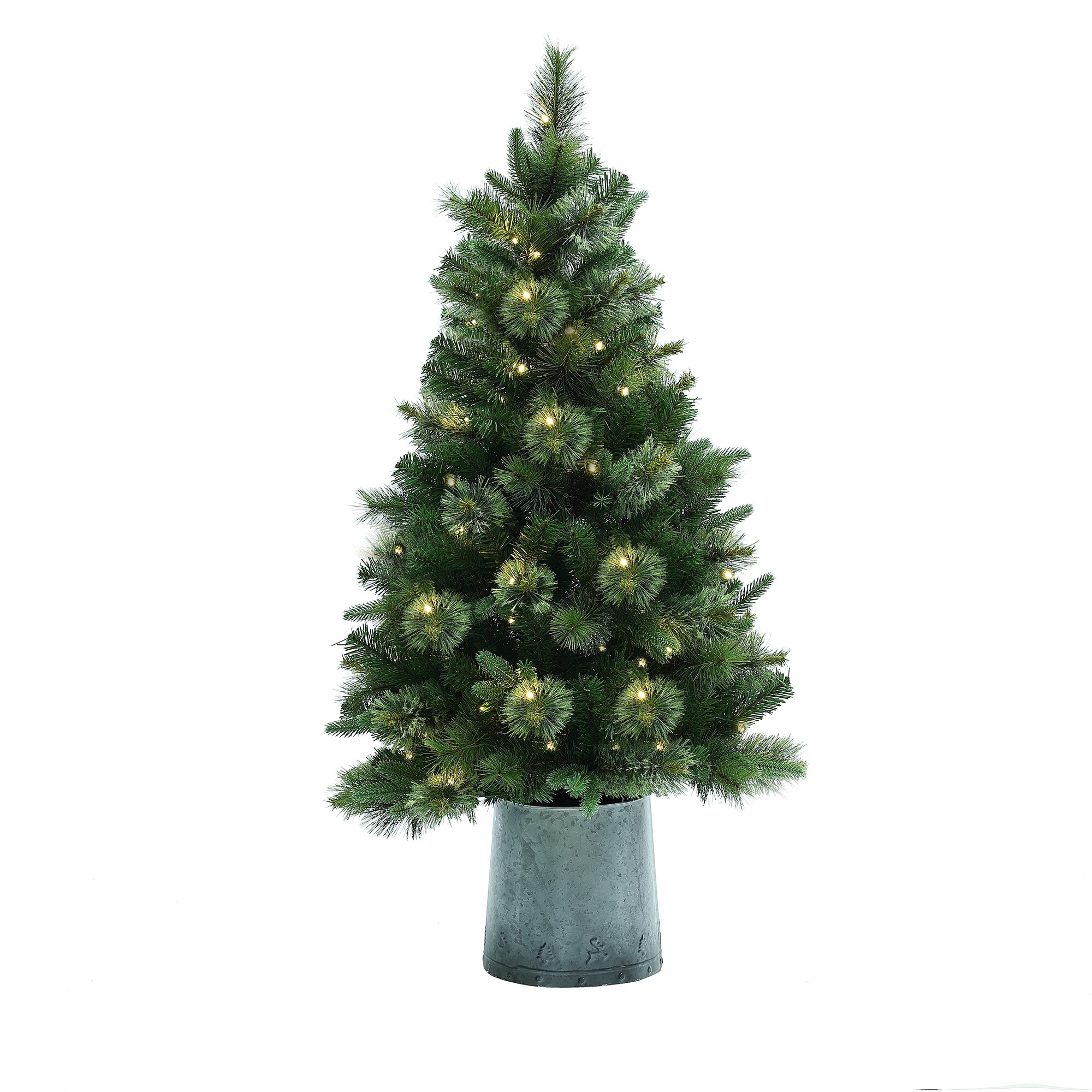 LuxenHome WHAP1787 Artificial-Christmas-Trees - View #7