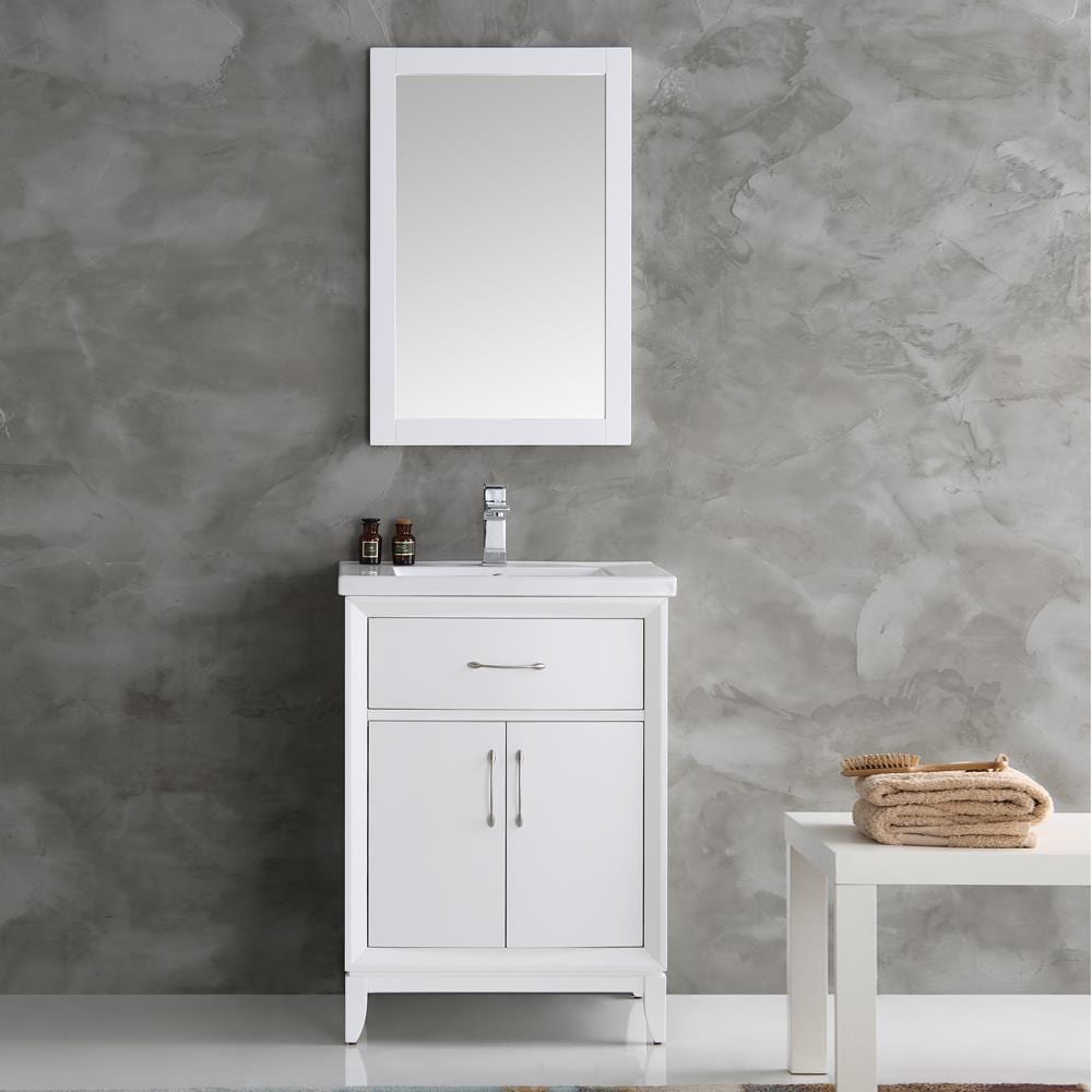 Fresca FVN2124WH Bath-Vanity-Combo - View #2