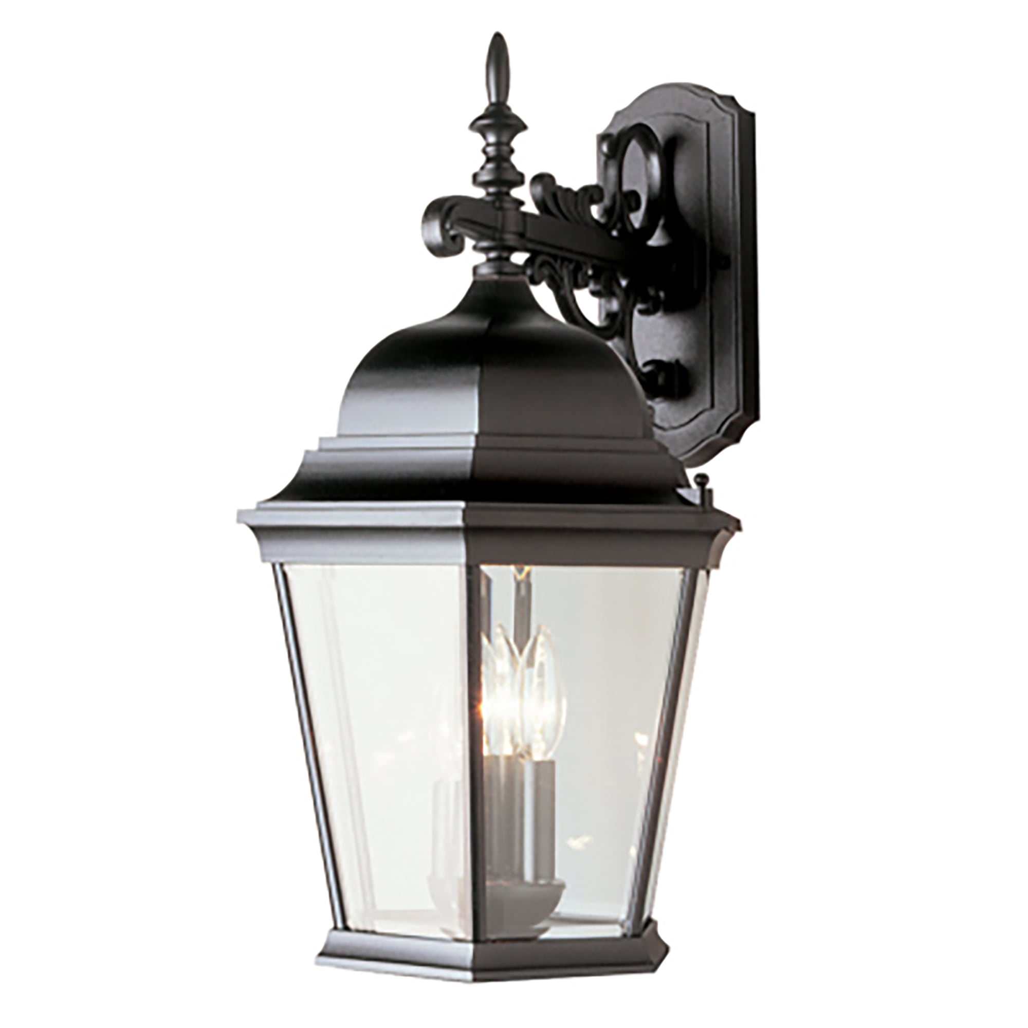 Lucid Lighting 51002 BK 3.0 -Light 22.5-in H Black Hardwired Outdoor Wall Light