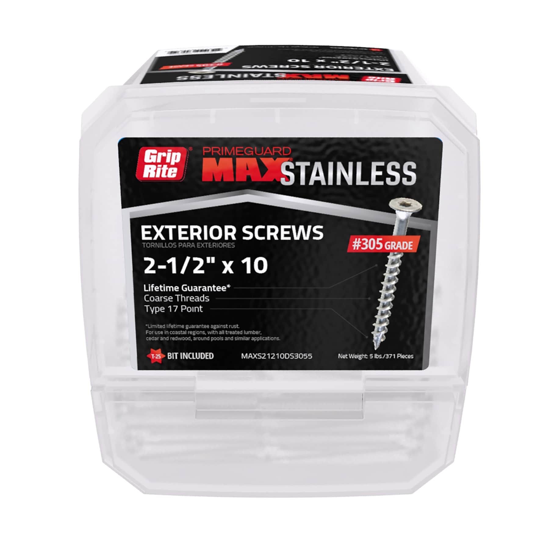 Grip-Rite MAXS21210DS3055 Deck-Screws - View #4