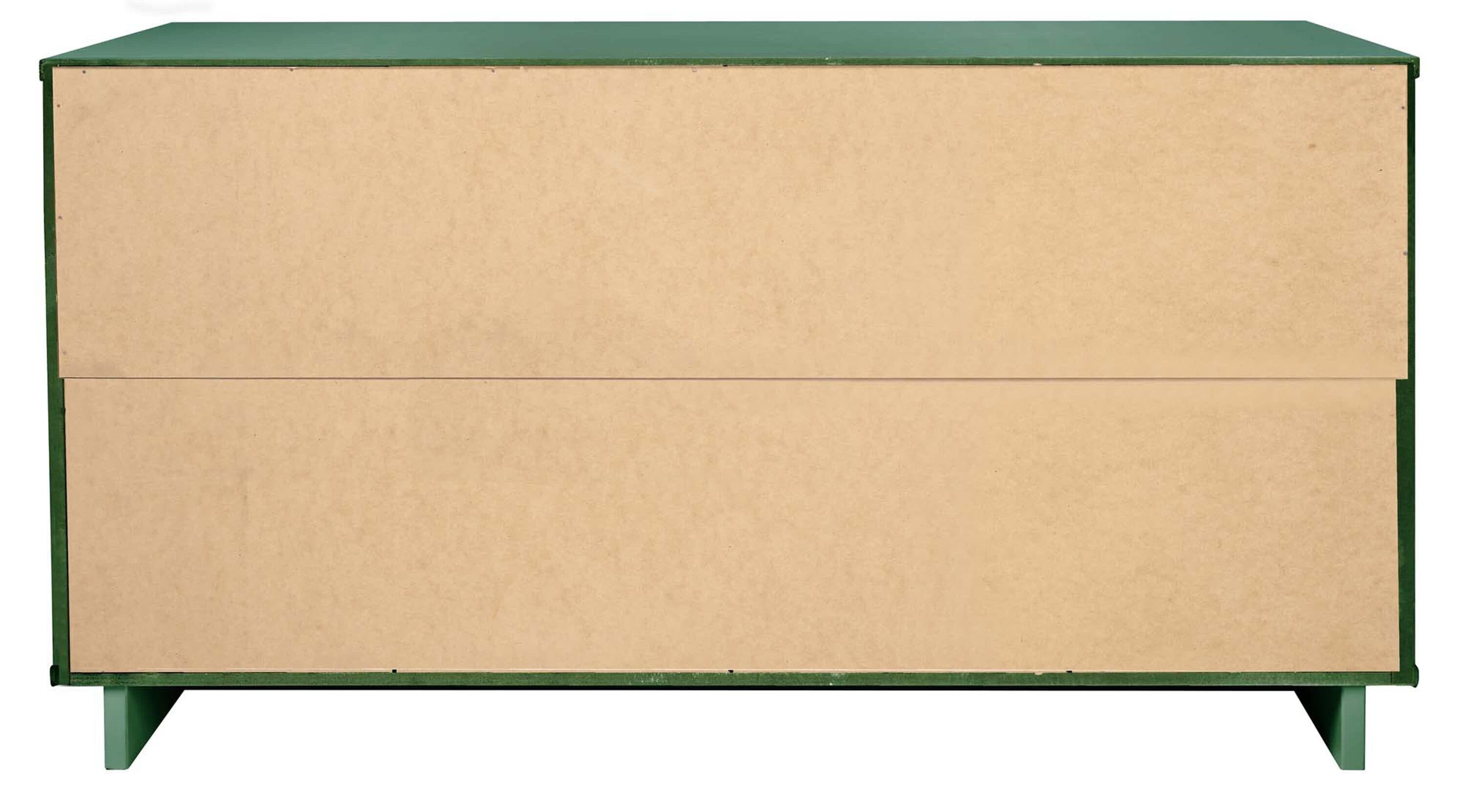 Granville Sage Green Double Dresser and Tall Chest Set with Soft Close Drawers