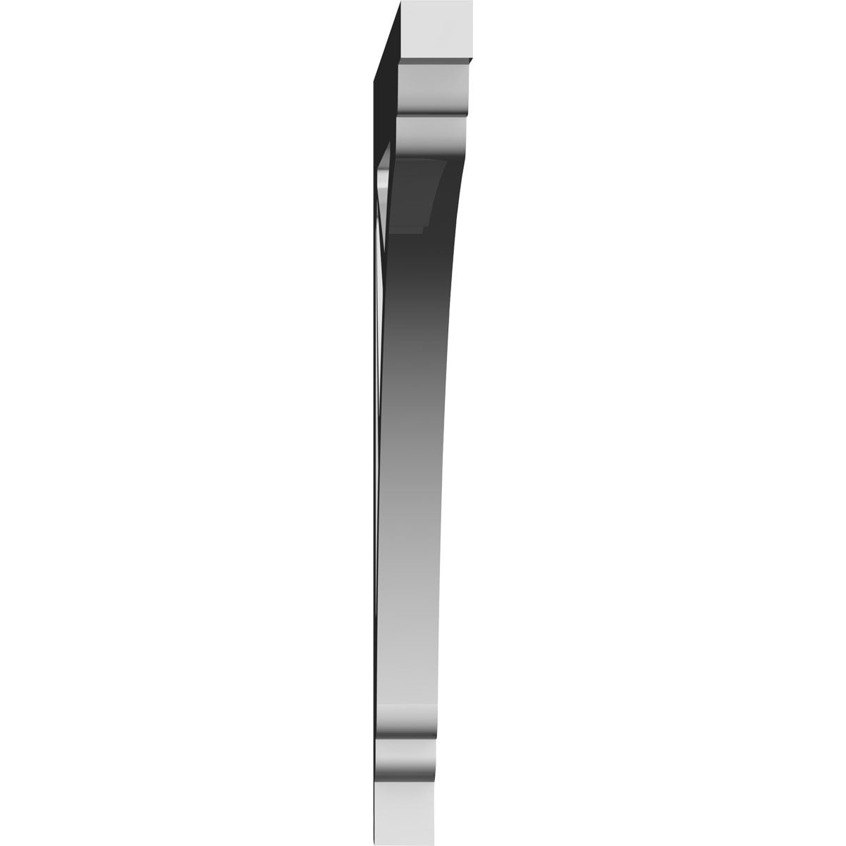 Ekena Millwork BKTP01X08X08ST Exterior-Brackets-Braces - View #2