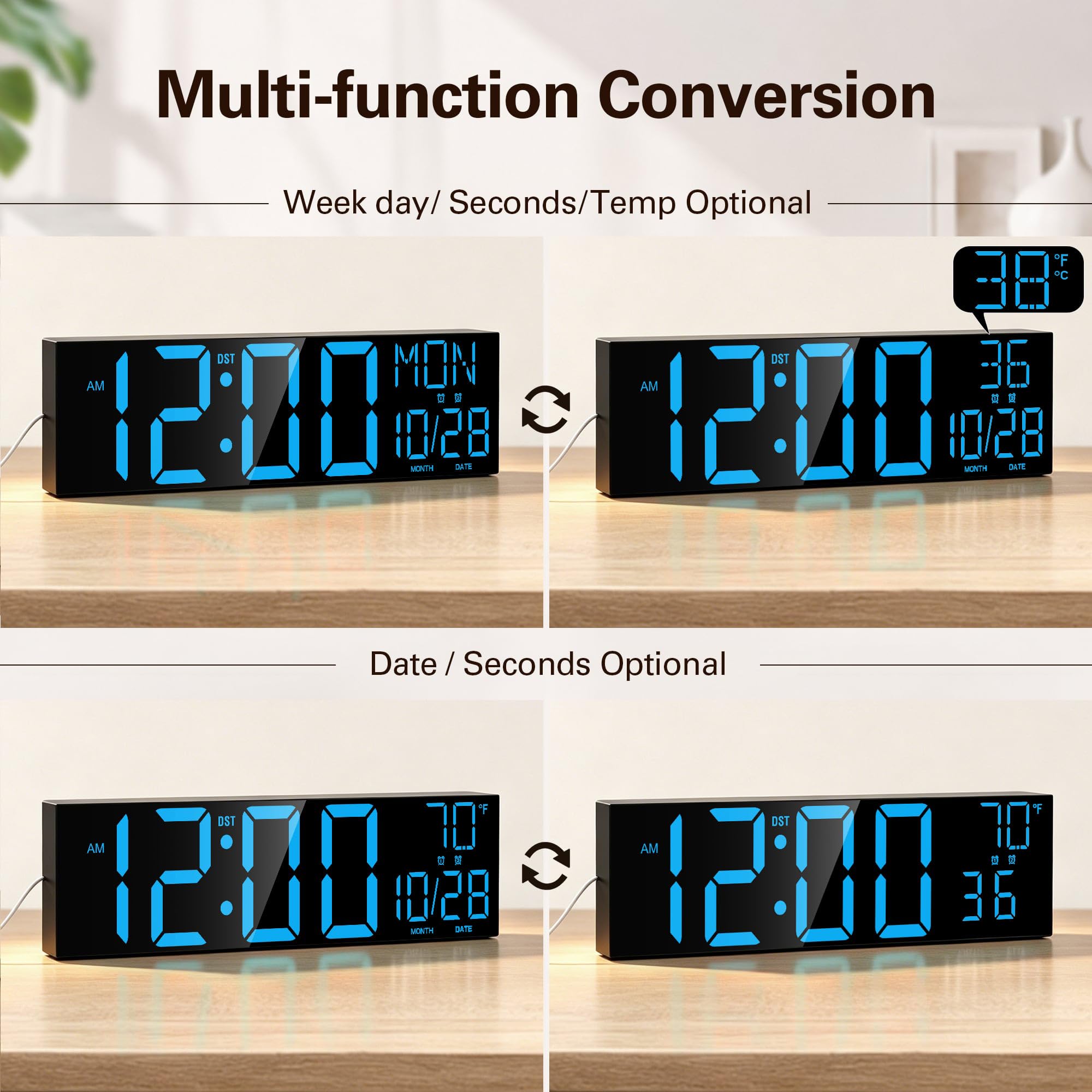 CovertSafe 678887841230 Indoor-Outdoor-Clocks - View #3