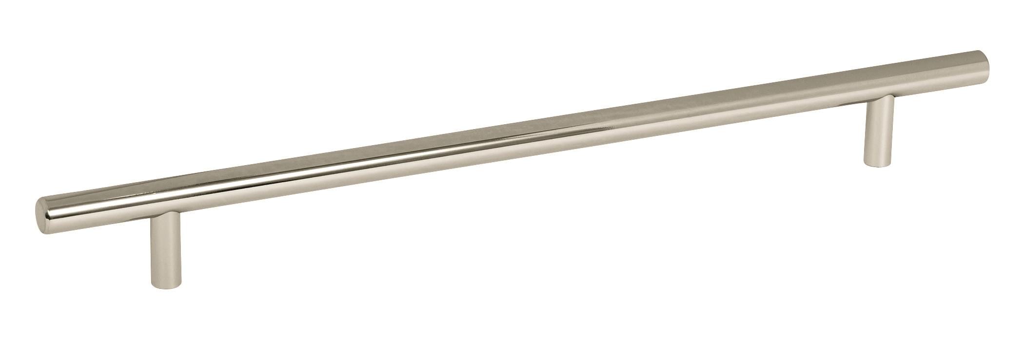 Amerock Bar Pulls 10-1/16-in (256mm) Center to Center Polished Nickel ...