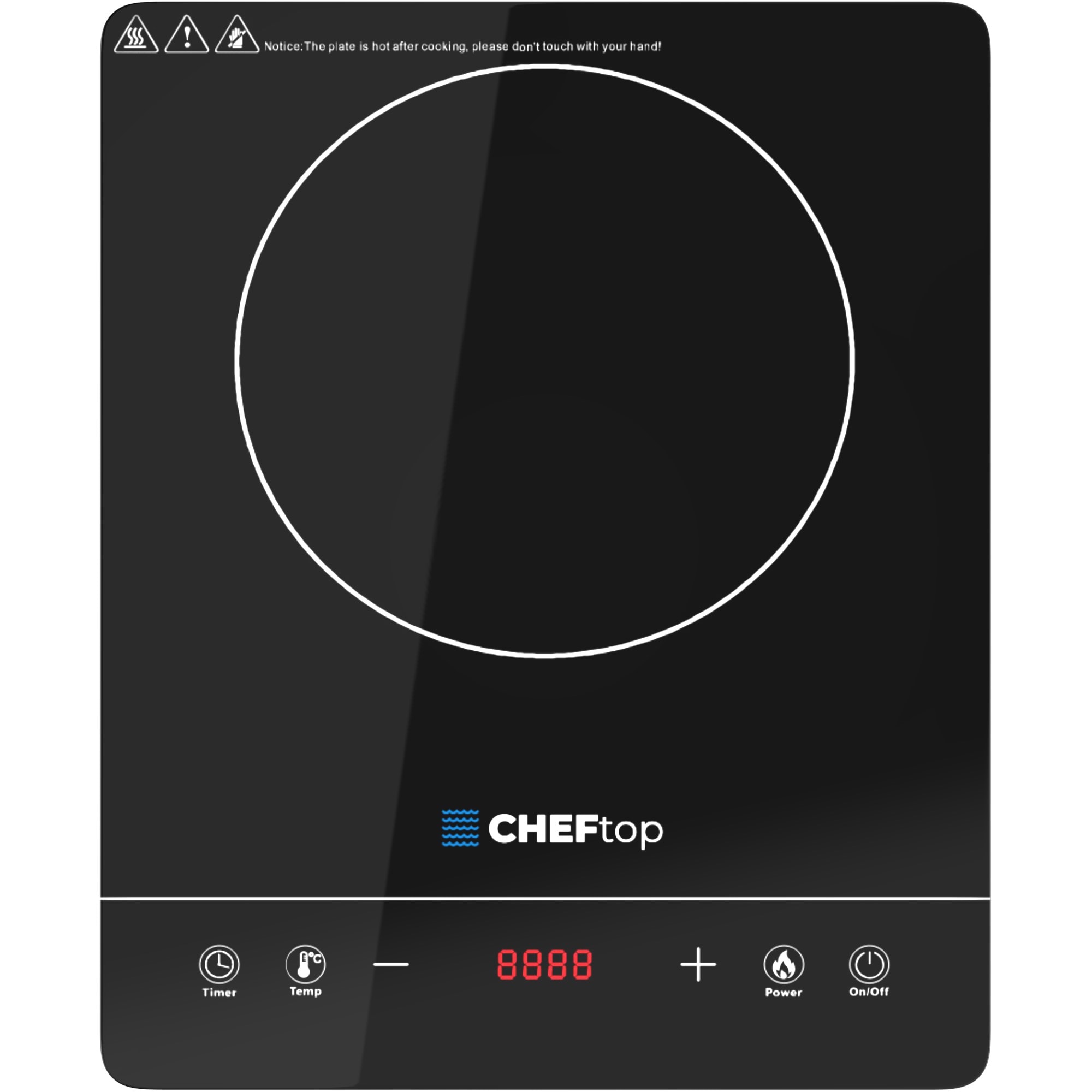 Drinkpod Cheftop 1300w Induction Cooktop With Bonus Pot : Target