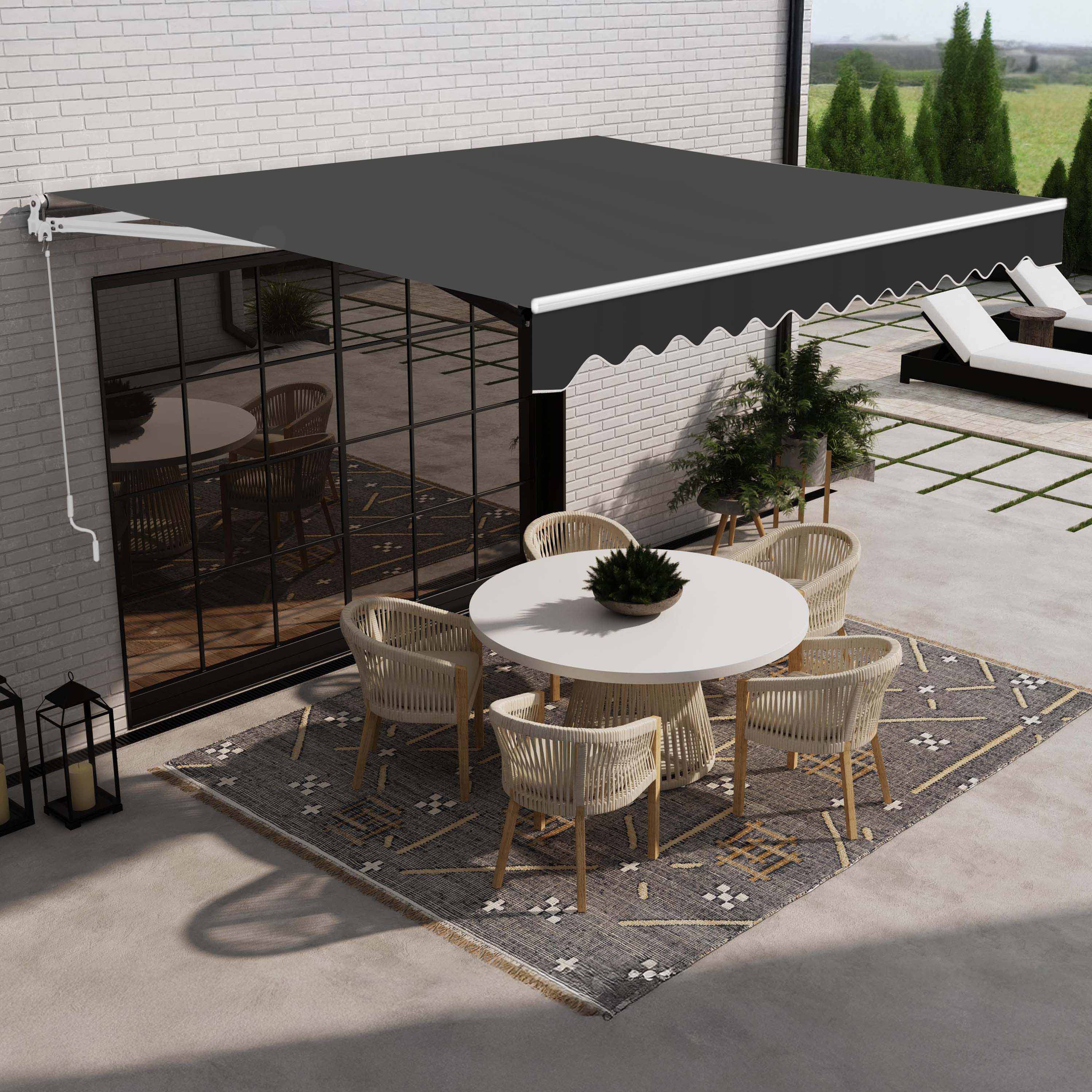 ALEKO AW13X10BK81-LO awnings - View #5