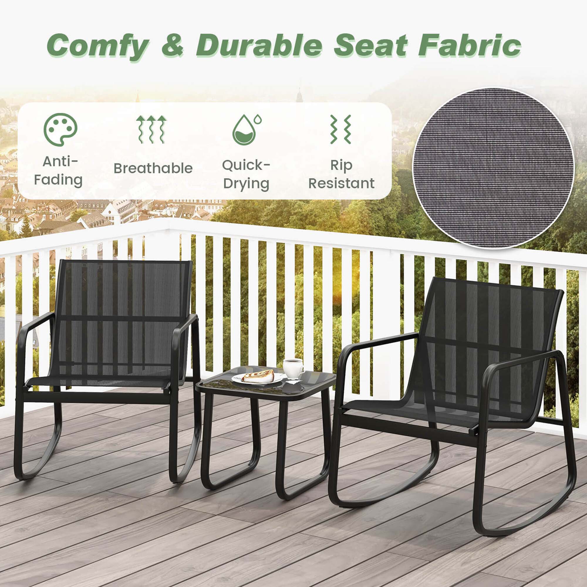 Costway HCST00573 Patio-Conversation-Sets - View #6