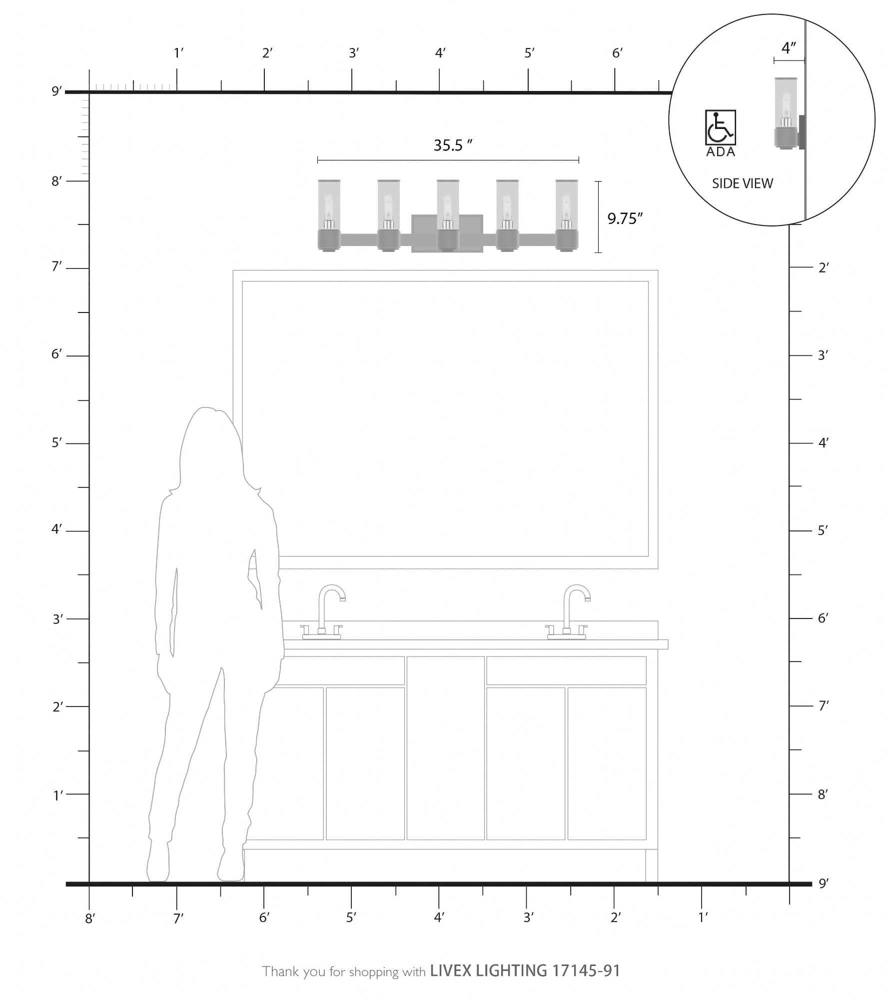 Livex Lighting A-LIVEX-17145-91 b090000 - View #3