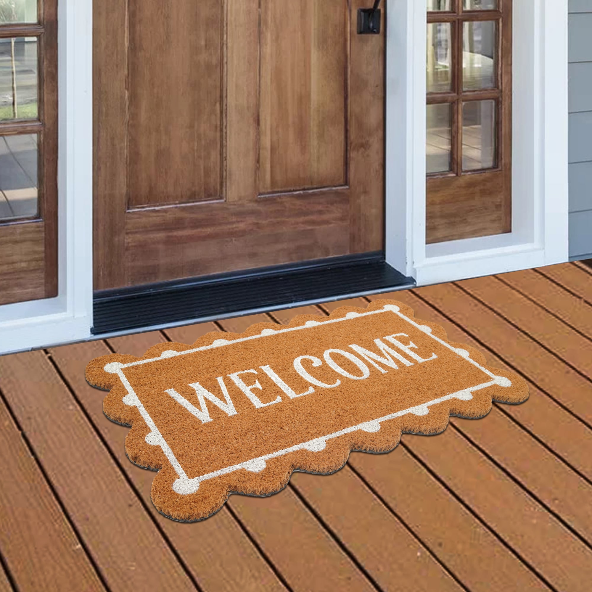 Style Selections WG-LB-SCALLOPWEL Mats-Cat - View #4
