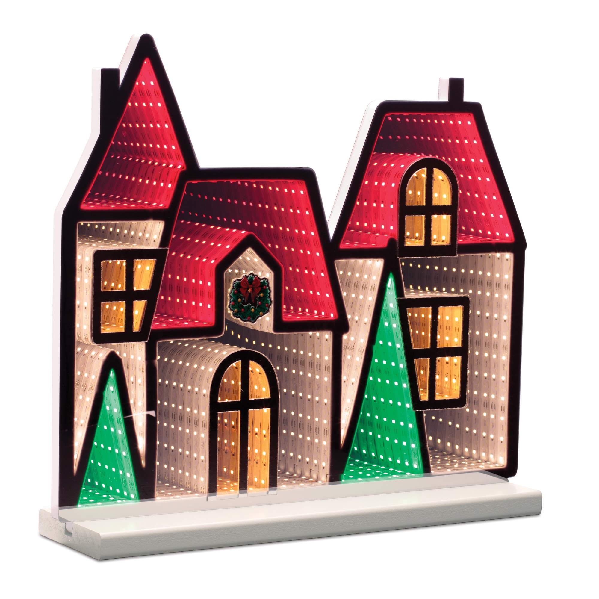 Melrose International Ekkolight House 16L x 14.5H Acrylic UL Plug