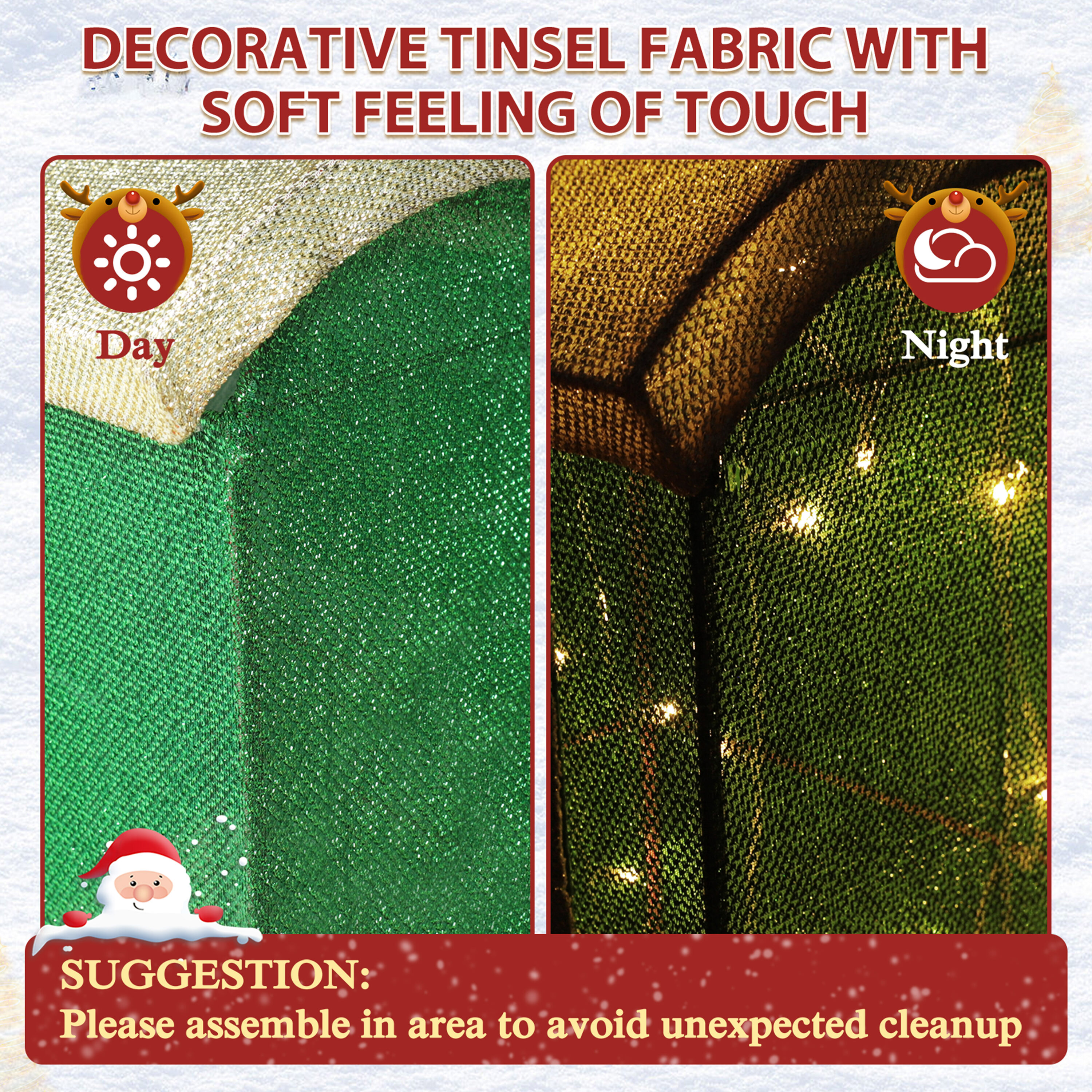 VEIKOUS PG0403-13-1 Outdoor-Christmas-Decor - View #5