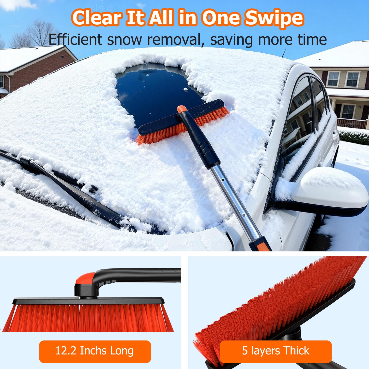 Afoxsos LAF1222W20 Snow-Shovels - View #3