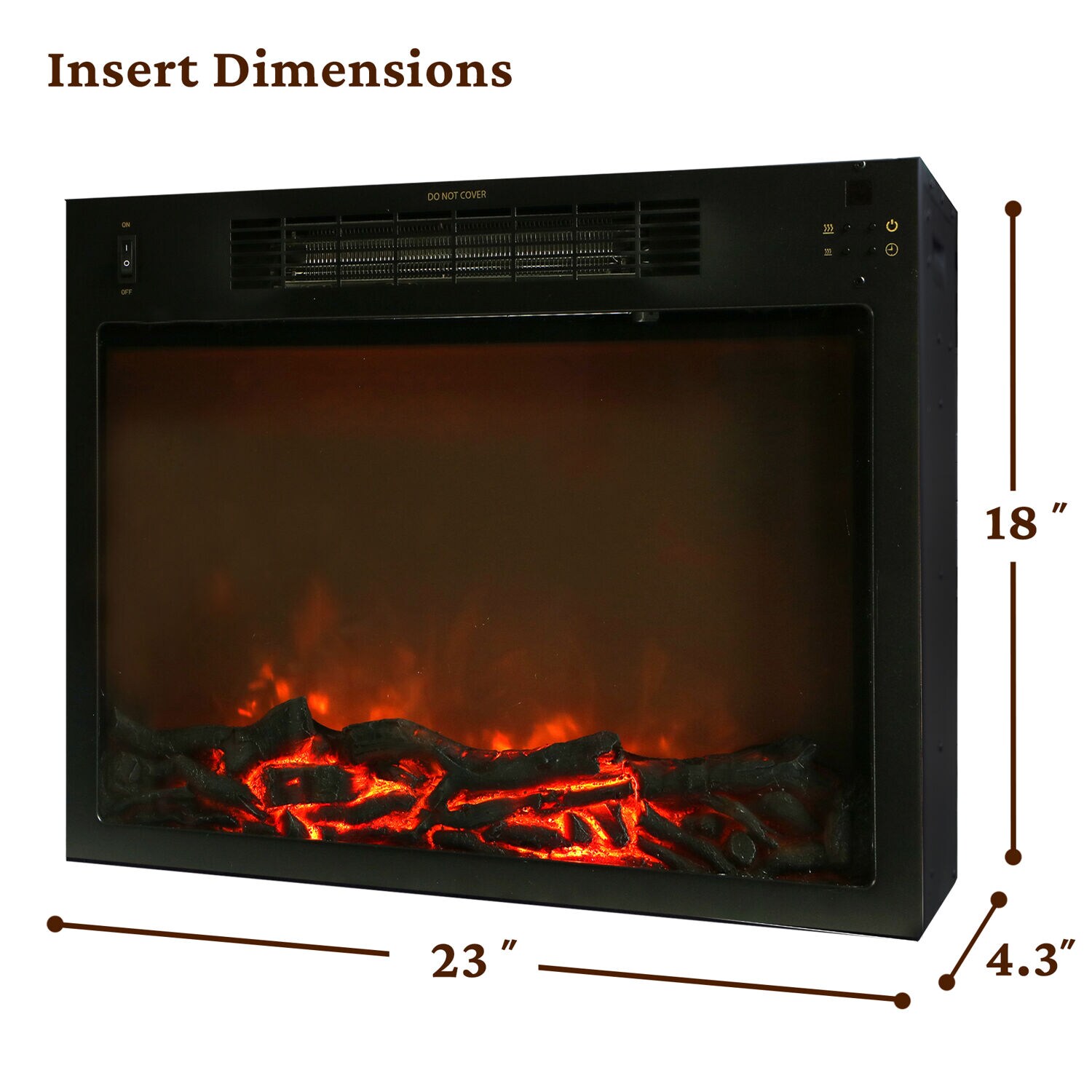 Cambridge CAM5021-2WHT Electric-Fireplaces - View #6