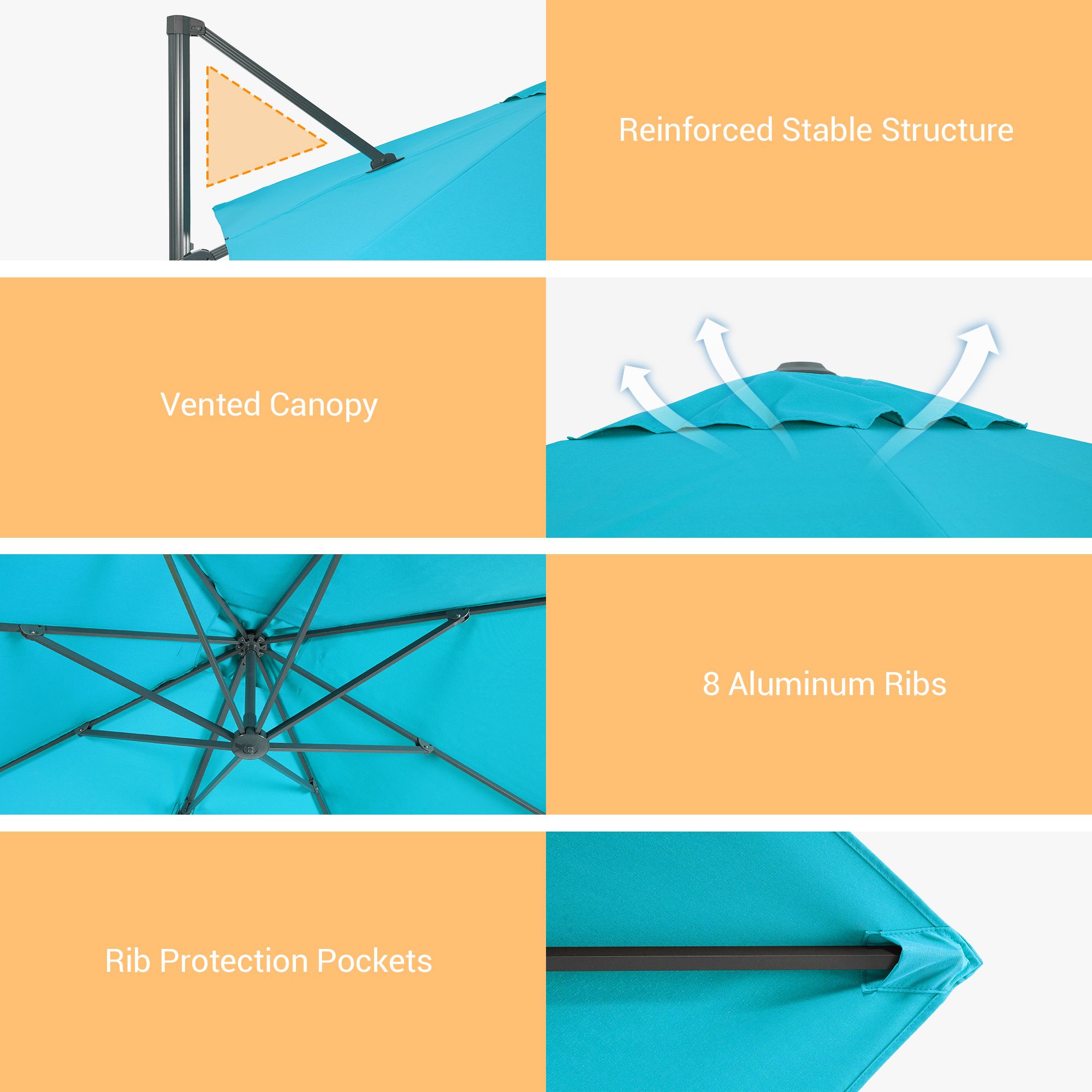 Sonkuki SD-NB33-LB Umbrellas-2 - View #3