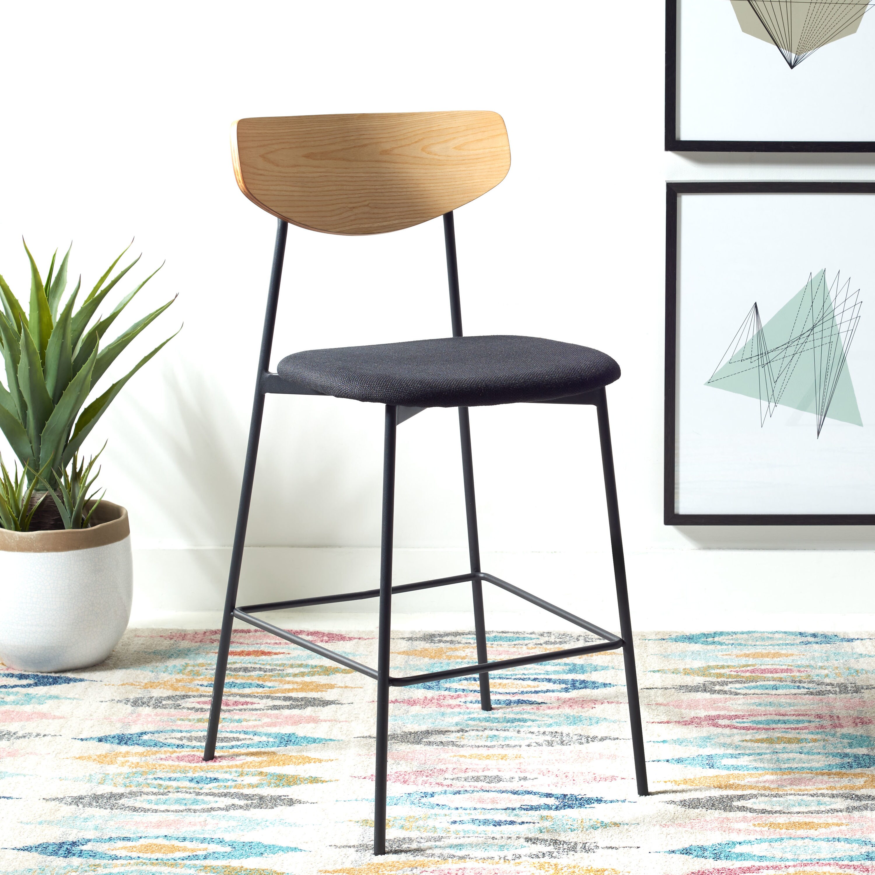 Modern petal deals counter stool