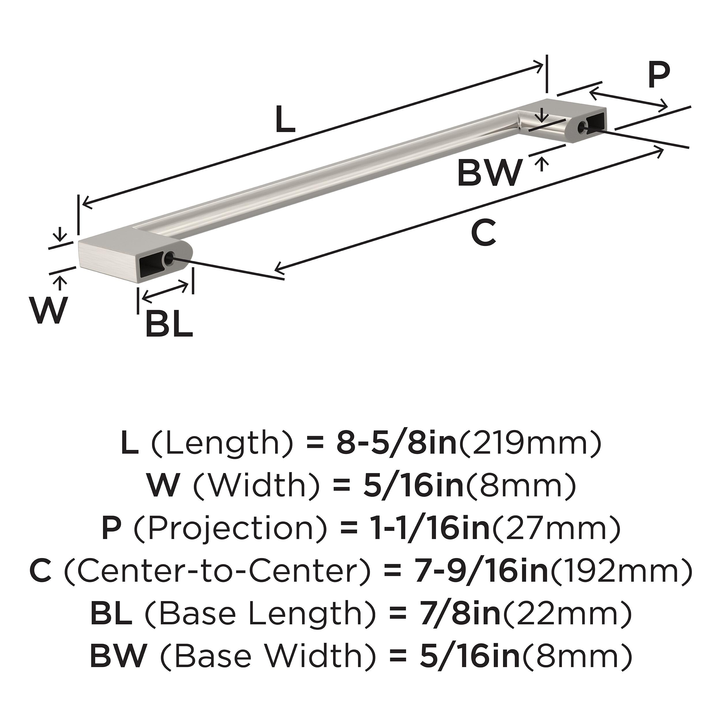 Amerock 10BX37134G10 Cabinet-Pulls - View #4