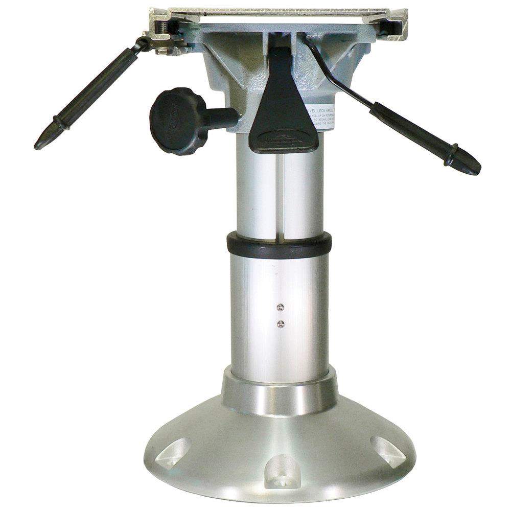 Springfield Marine 1250450-L Heavy-Duty Mainstay Adjustable Pedestal Package- 12-1/2-in to 15-1/2-in