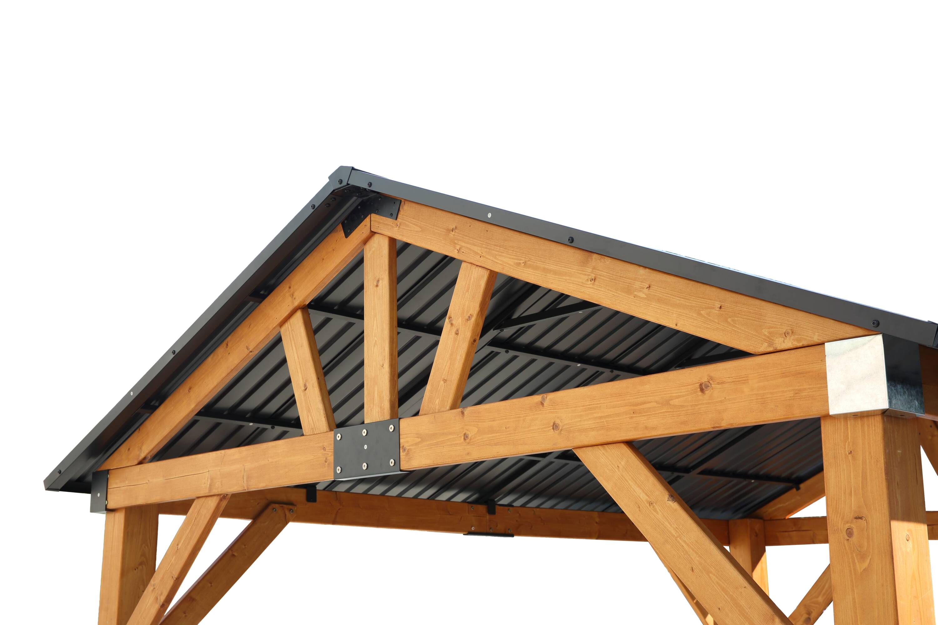 Kahomvis HIF-2QP109-02 Wood-Resin-Gazebos - View #6