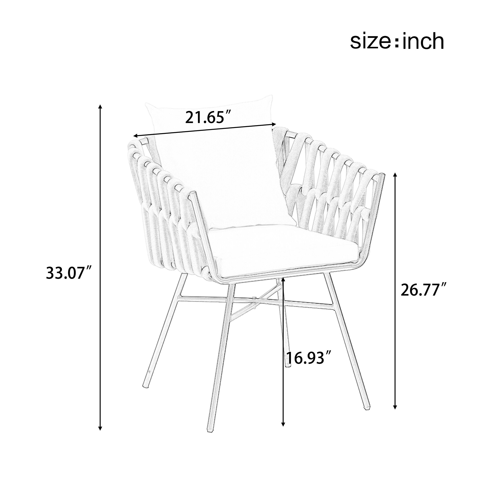 Bybafun YA0200077 Patio-Dining-Sets - View #3