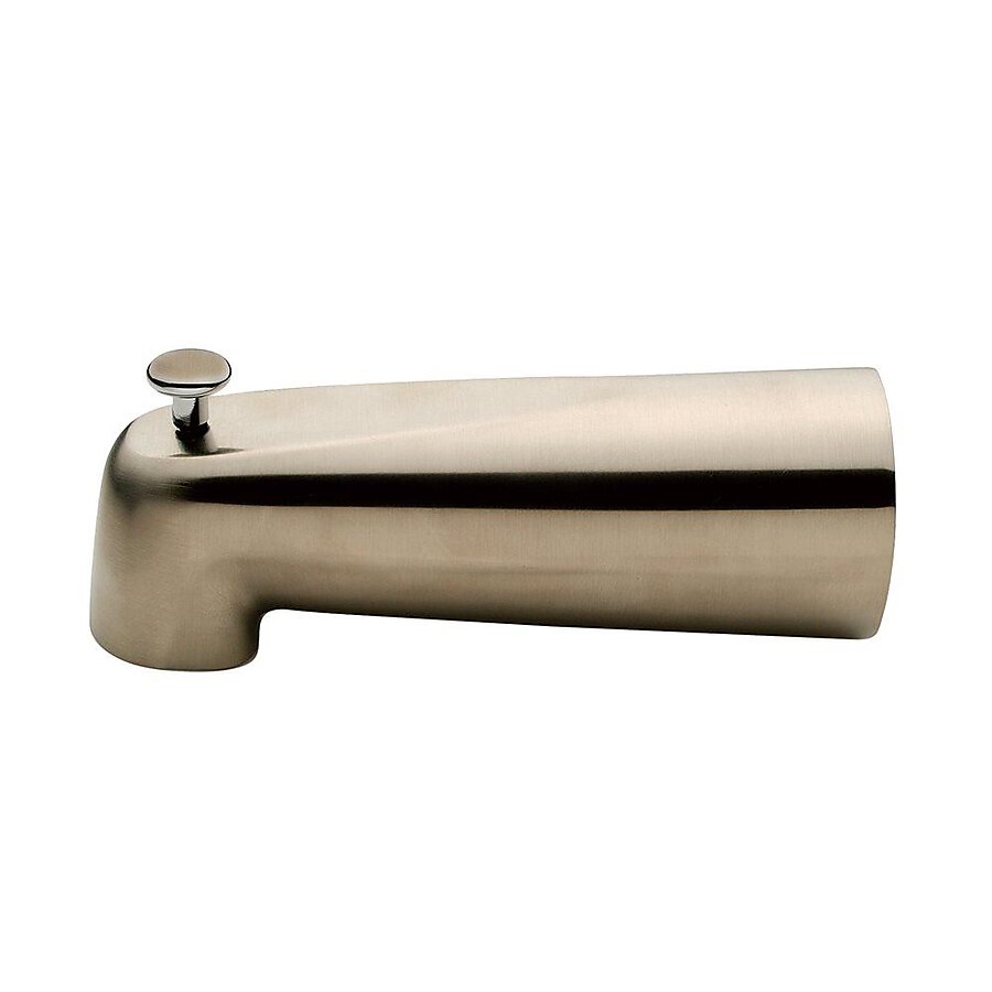 Elements of Design Satin Nickel Bathtub Spout with Diverter Elements of Design Satin Nickel Bathtub Spout with Diverter