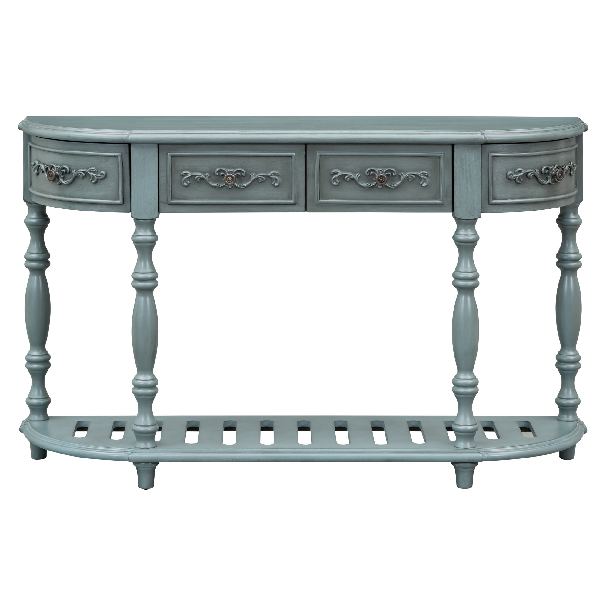 CESICIA F249 Navy Pine MDF Modern Coffee Table with Storage