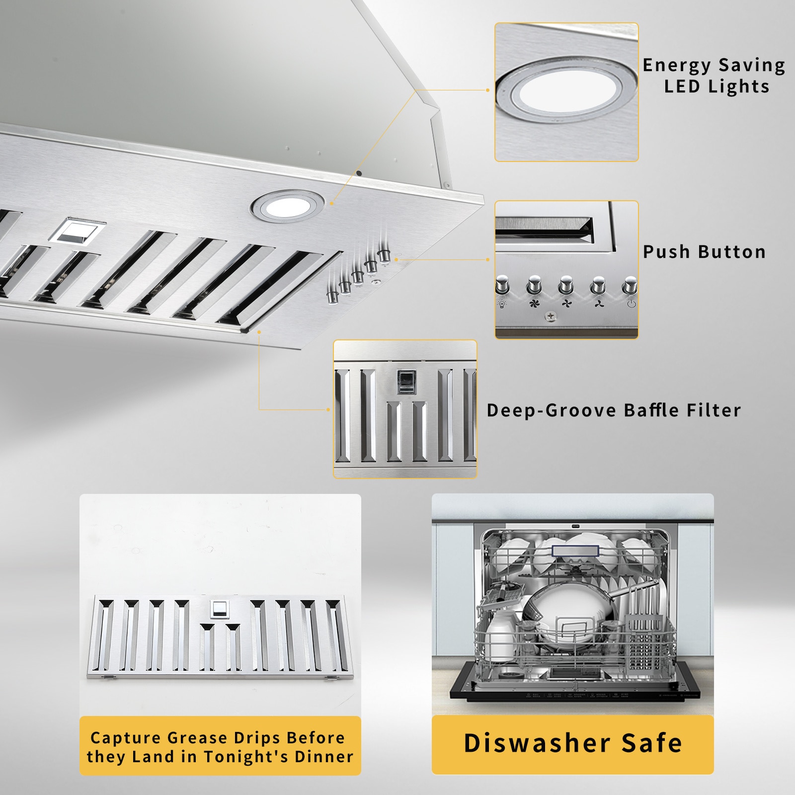 Maocao Hoom BH-AS4GV Undercabinet-Range-Hoods - View #10