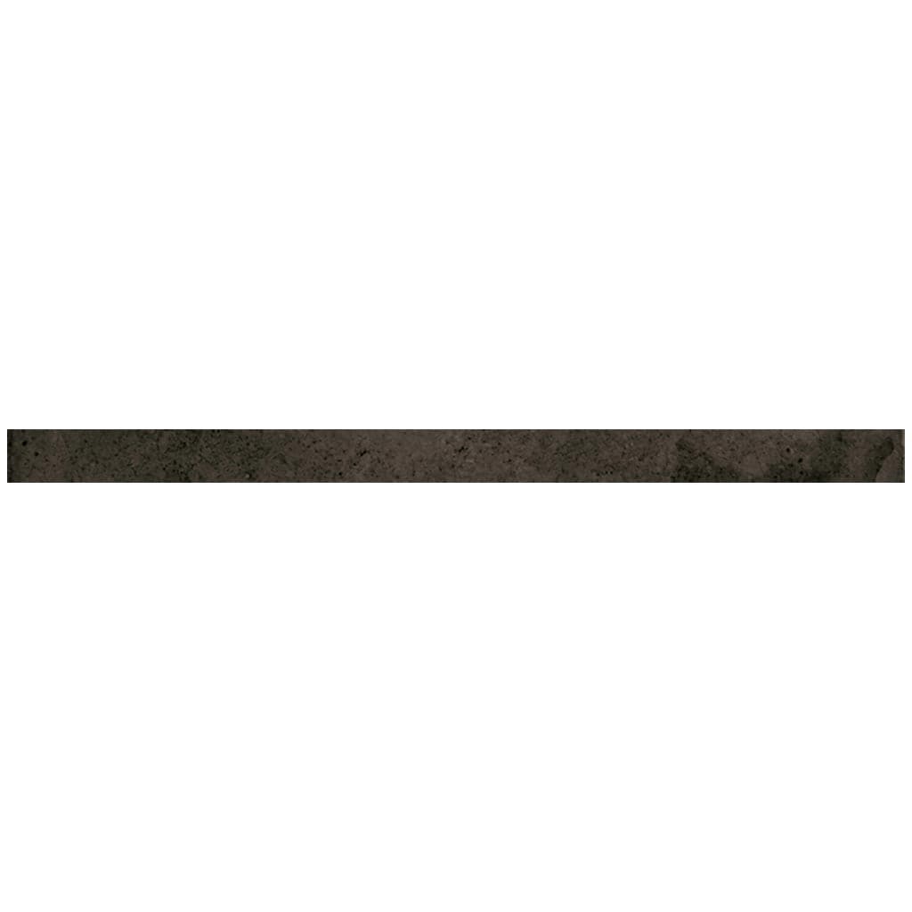 Apollo Tile MOD88BLKPENA Antiek Black 1/2-in x 8-in Glossy Ceramic Pencil Tile ( 0.7-sq ft / Carton ) 10 -Pack