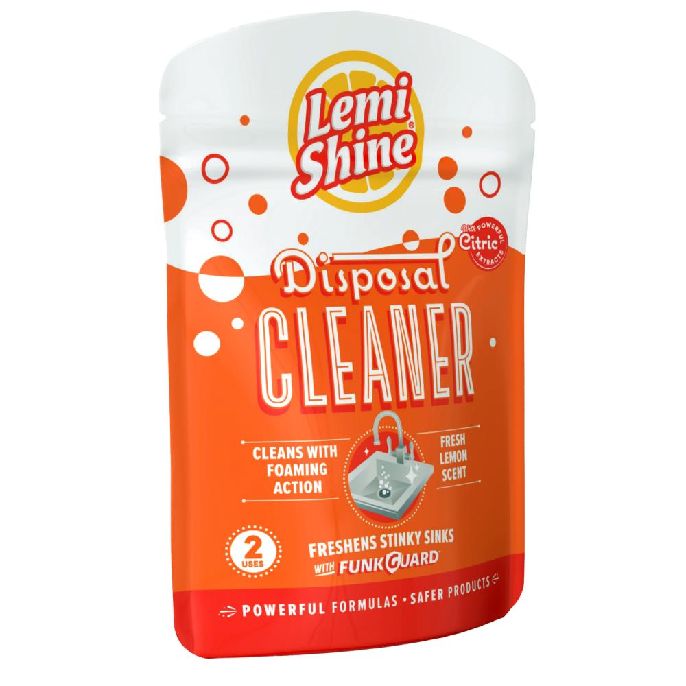 Lemi Shine 2Pack Lemon Garbage Disposal Cleaner at