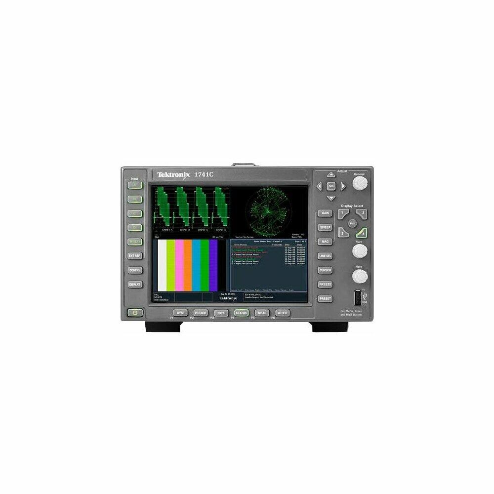 TCNCD310392 Tektronix TEK-1741C Analog Dual-Standard Waveform Monitor