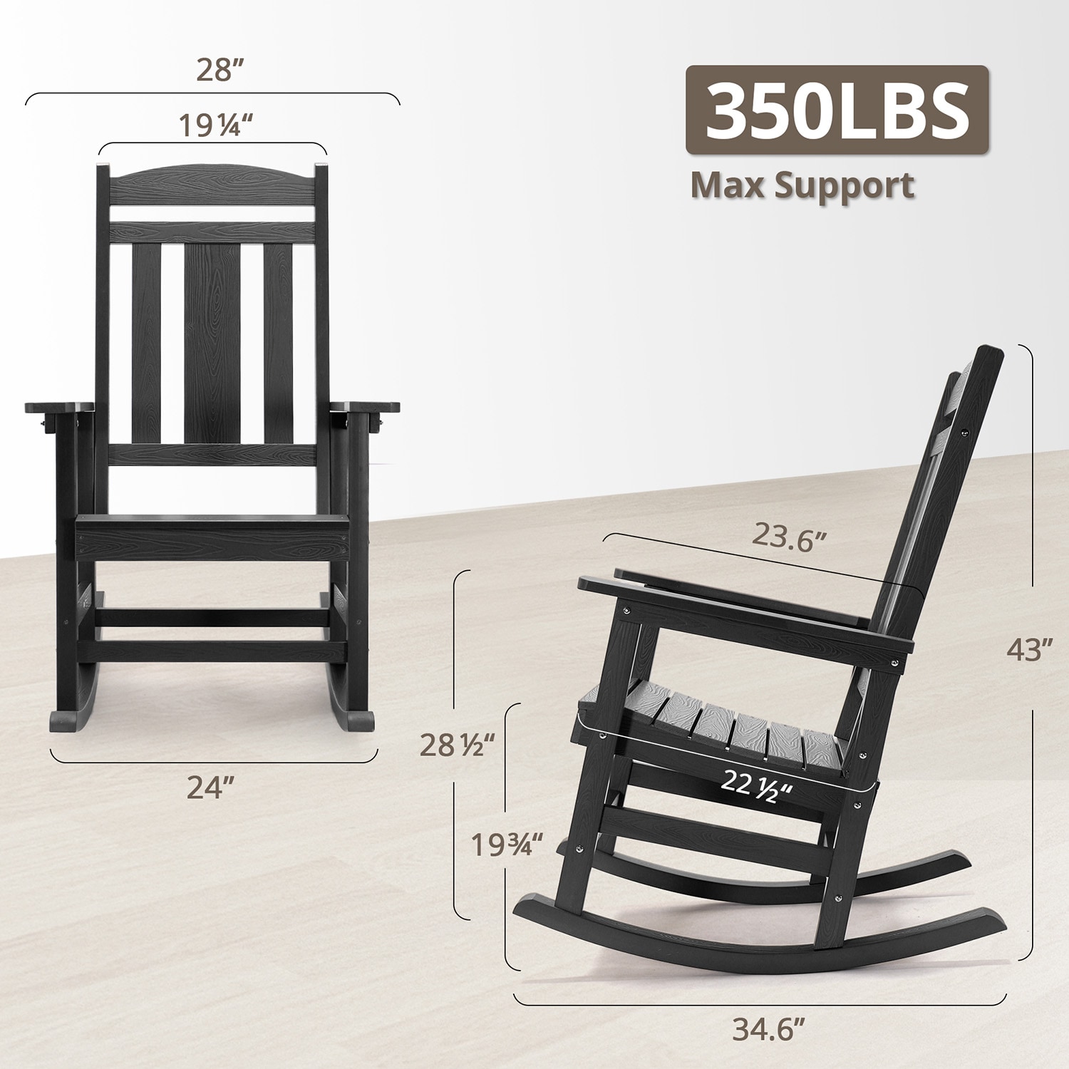 Outdoor Rocking Chair at Lowes