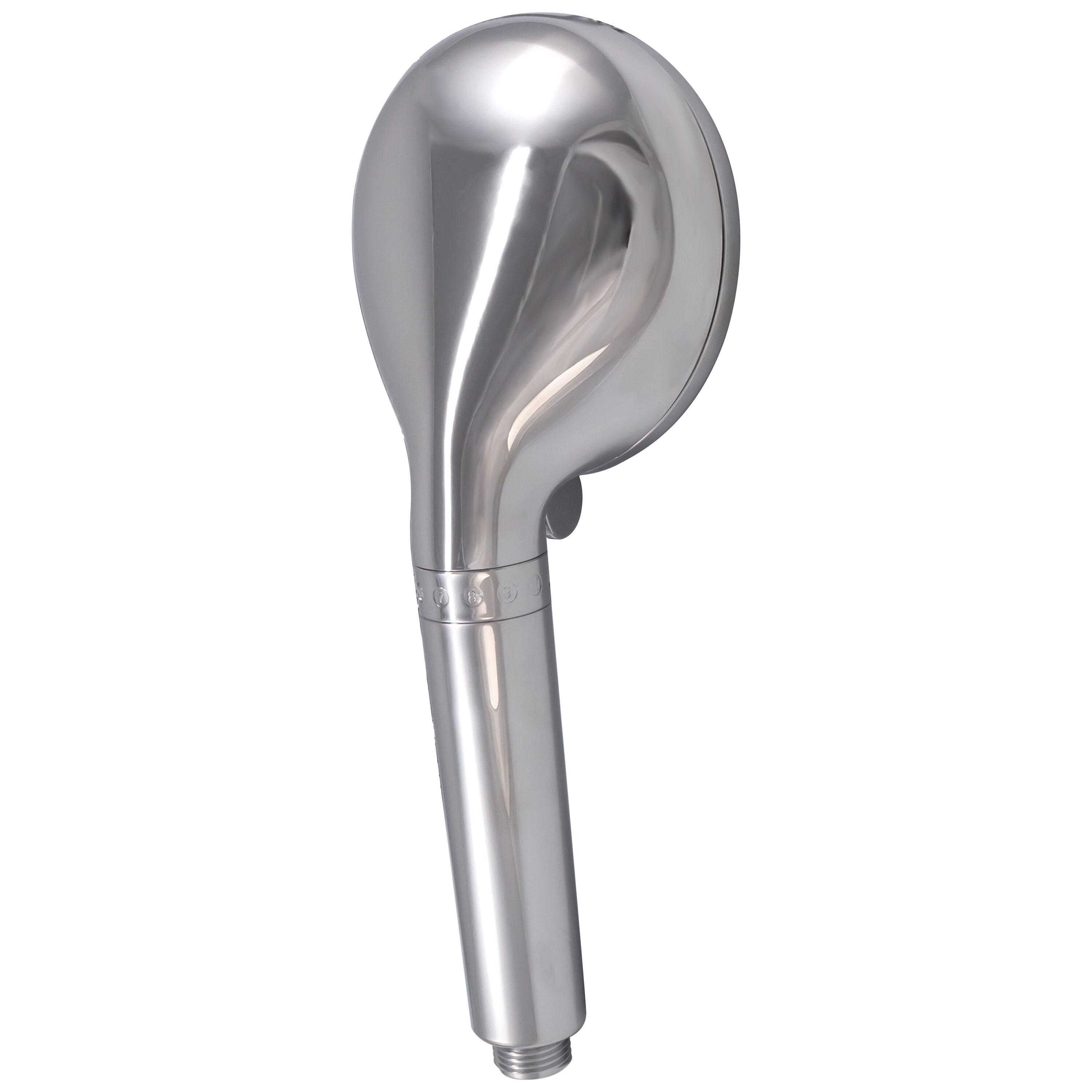 5" Polished Chrome 6-Function Filtered Handheld Shower Head