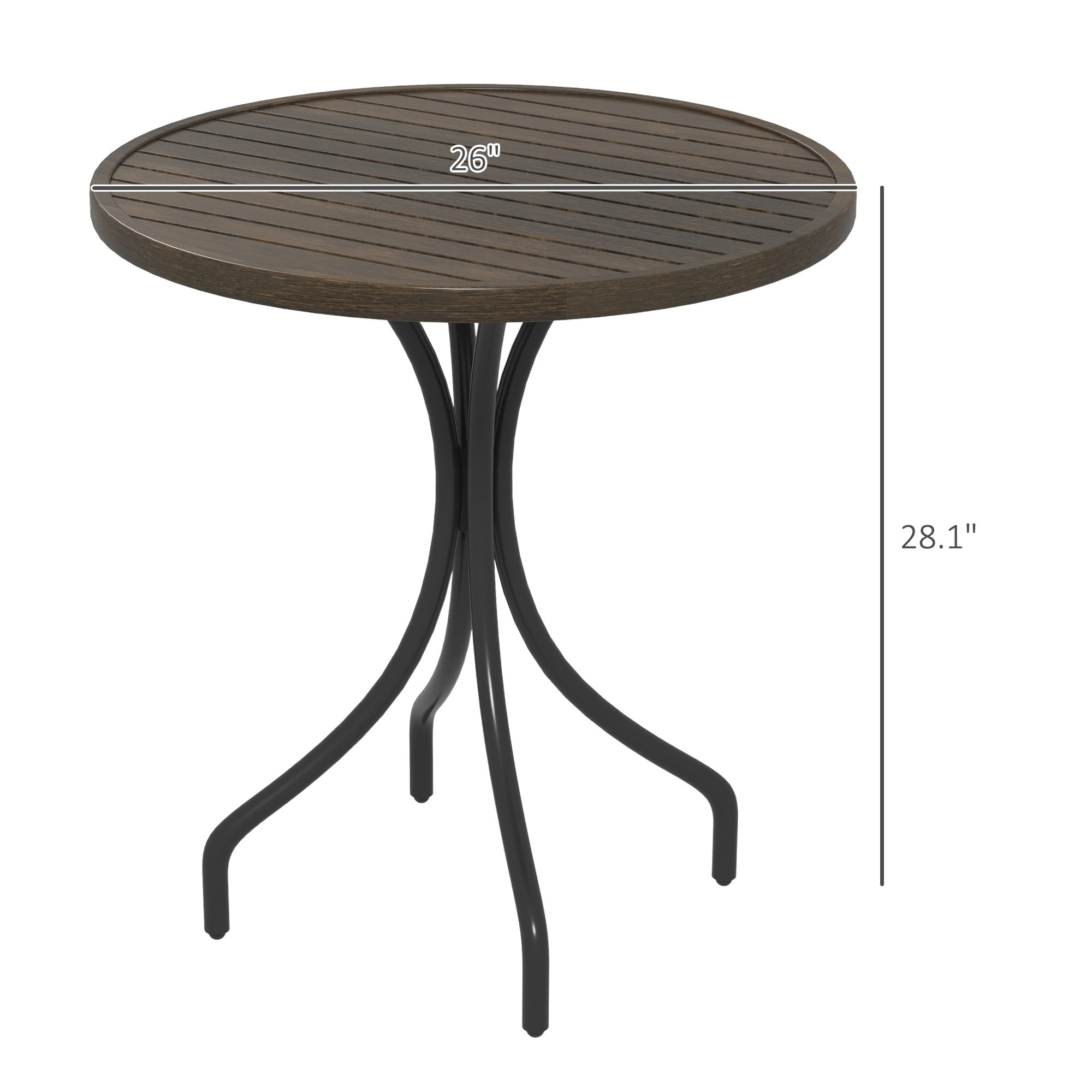 Miki Shinly AB-4465-114JJ Patio-Tables - View #2
