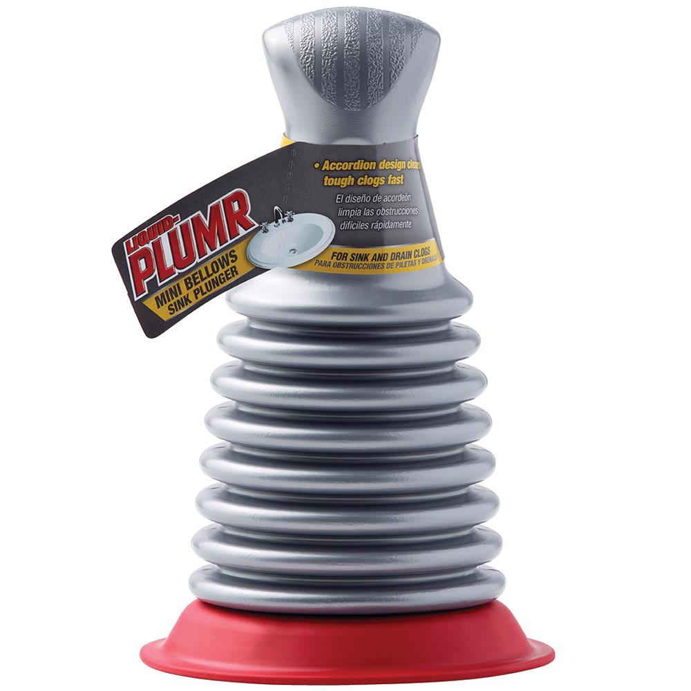 Liquid-Plumr Multiple Colors/Finishes Plunger with 3-in Handle at