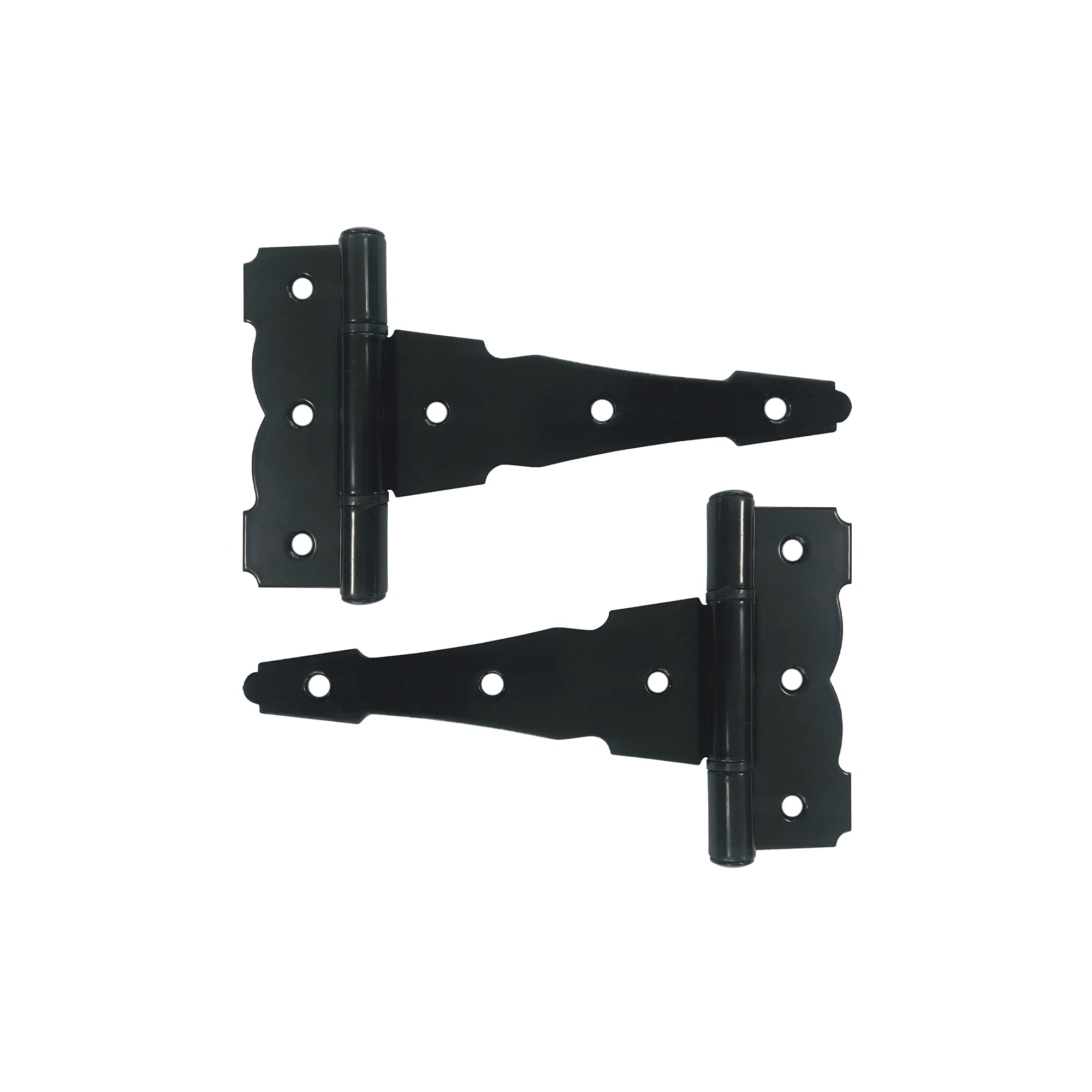 Nuvo Iron HDTH6-BB-M24 24 -Pack 10-2/5-in Black Gate hinge