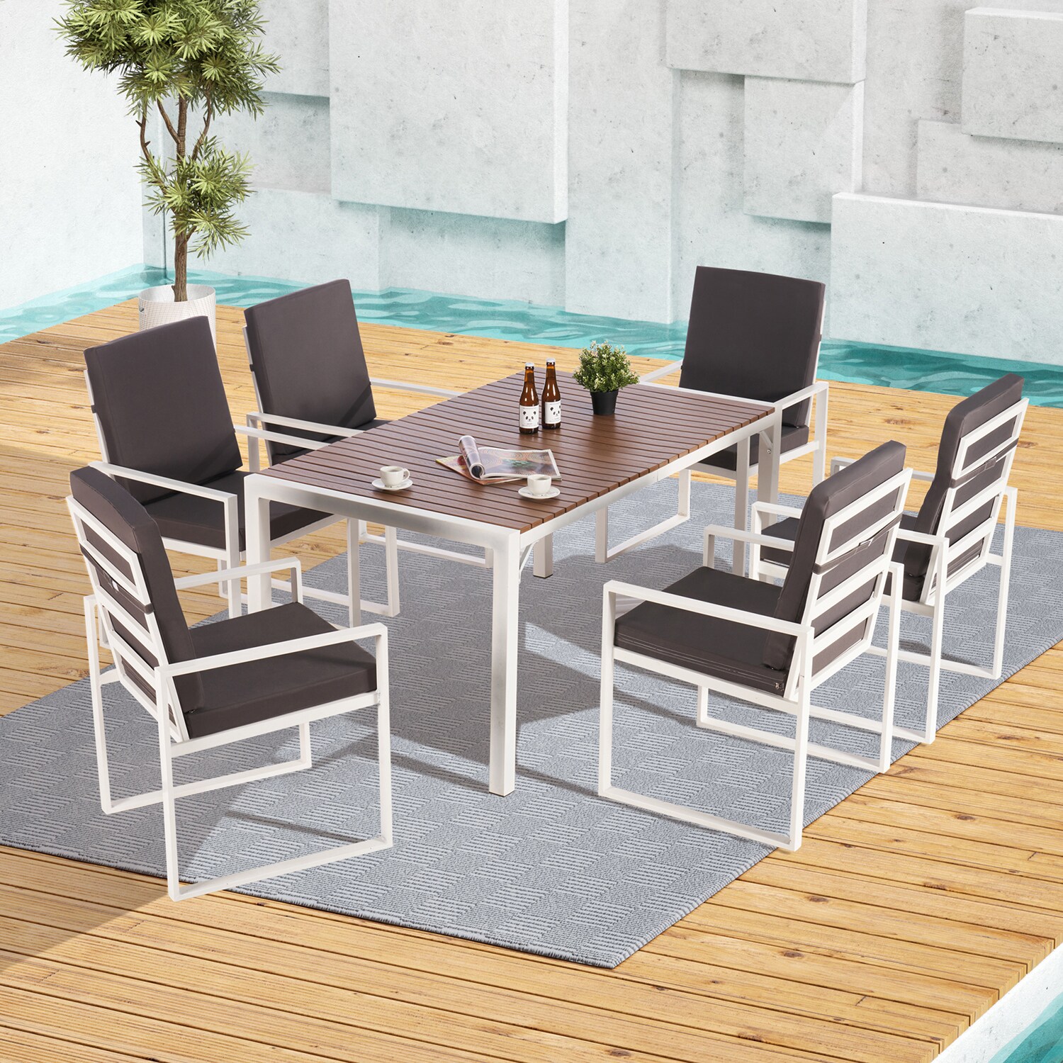 Bybafun YB0600005 Patio-Dining-Sets - View #2