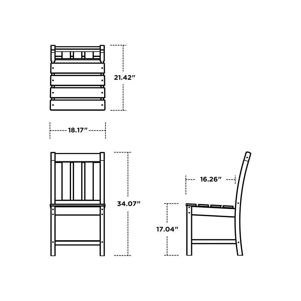 POLYWOOD TLD150SA Patio-Chairs - View #3
