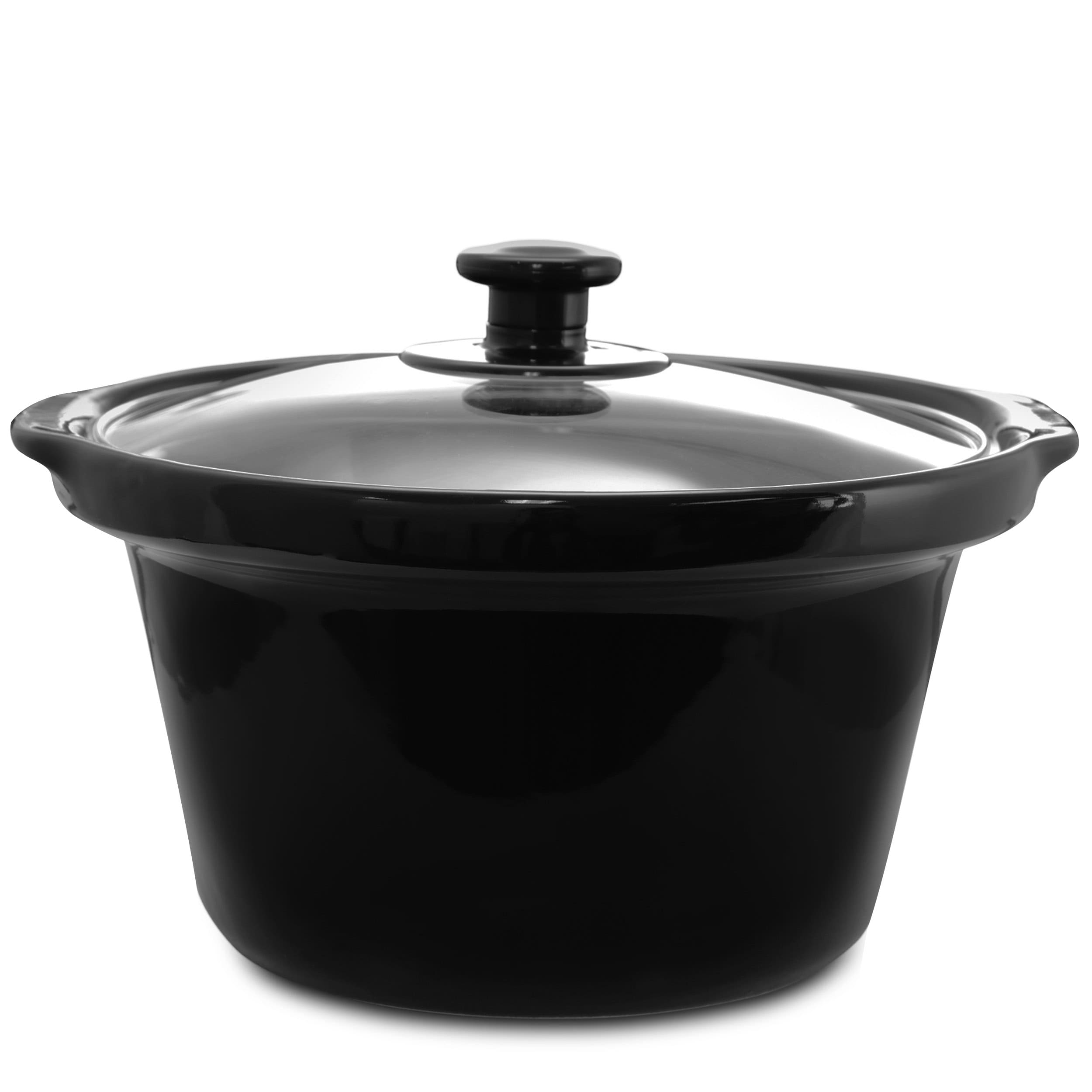 183602-000-000 6 Qt Black Stoneware for Crock-Pot Lift & Serve Slow Cooker