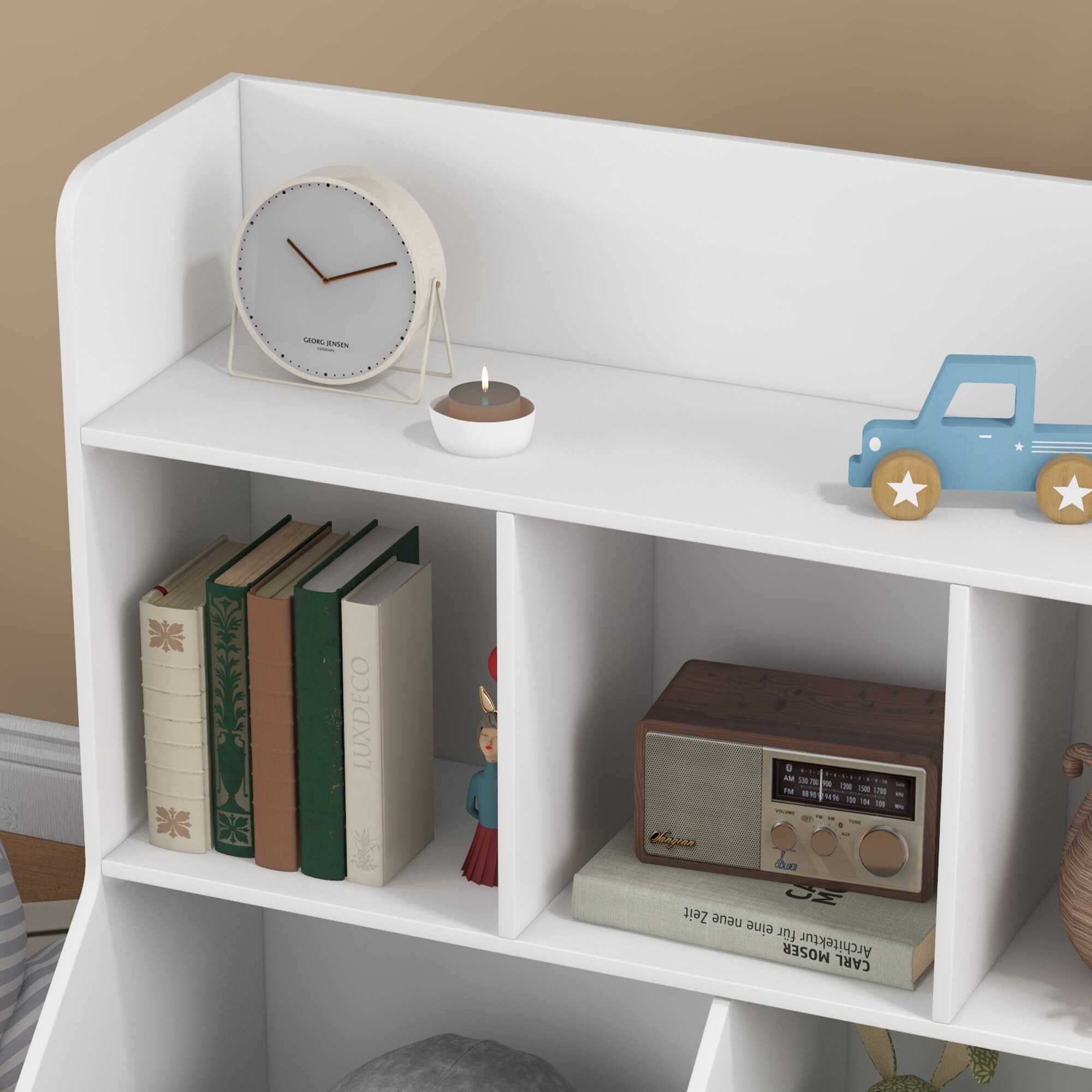 Qaba X-311-067 Kids-Bookcases - View #4