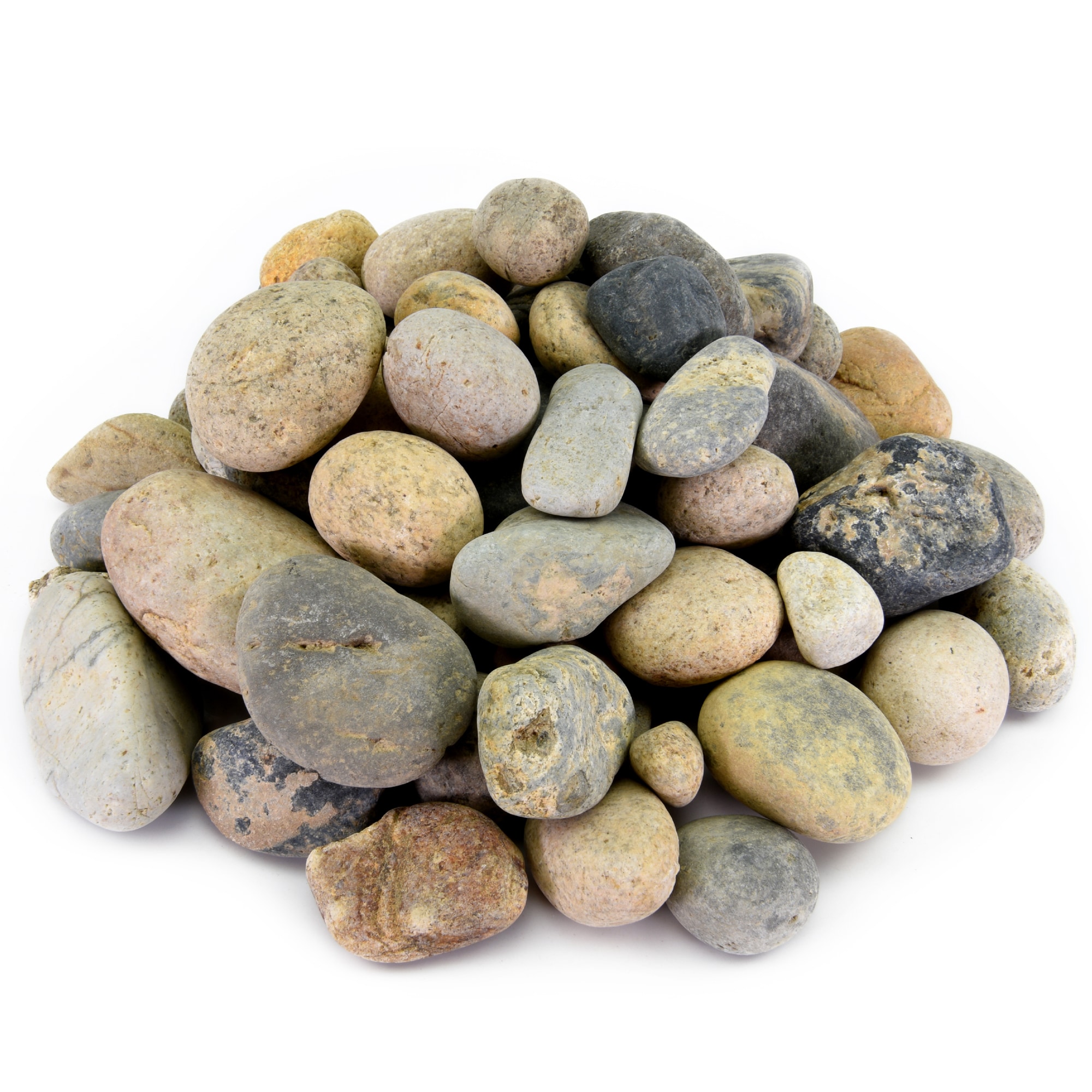 Yard Elements YDE002-0421 0.25 Cubic feet 20-lbs. Multiple colors/finishes Pebbles ( 0.5-in Rock Size )