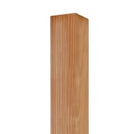 Wood Fence Posts Common Height (Feet) 6-ft