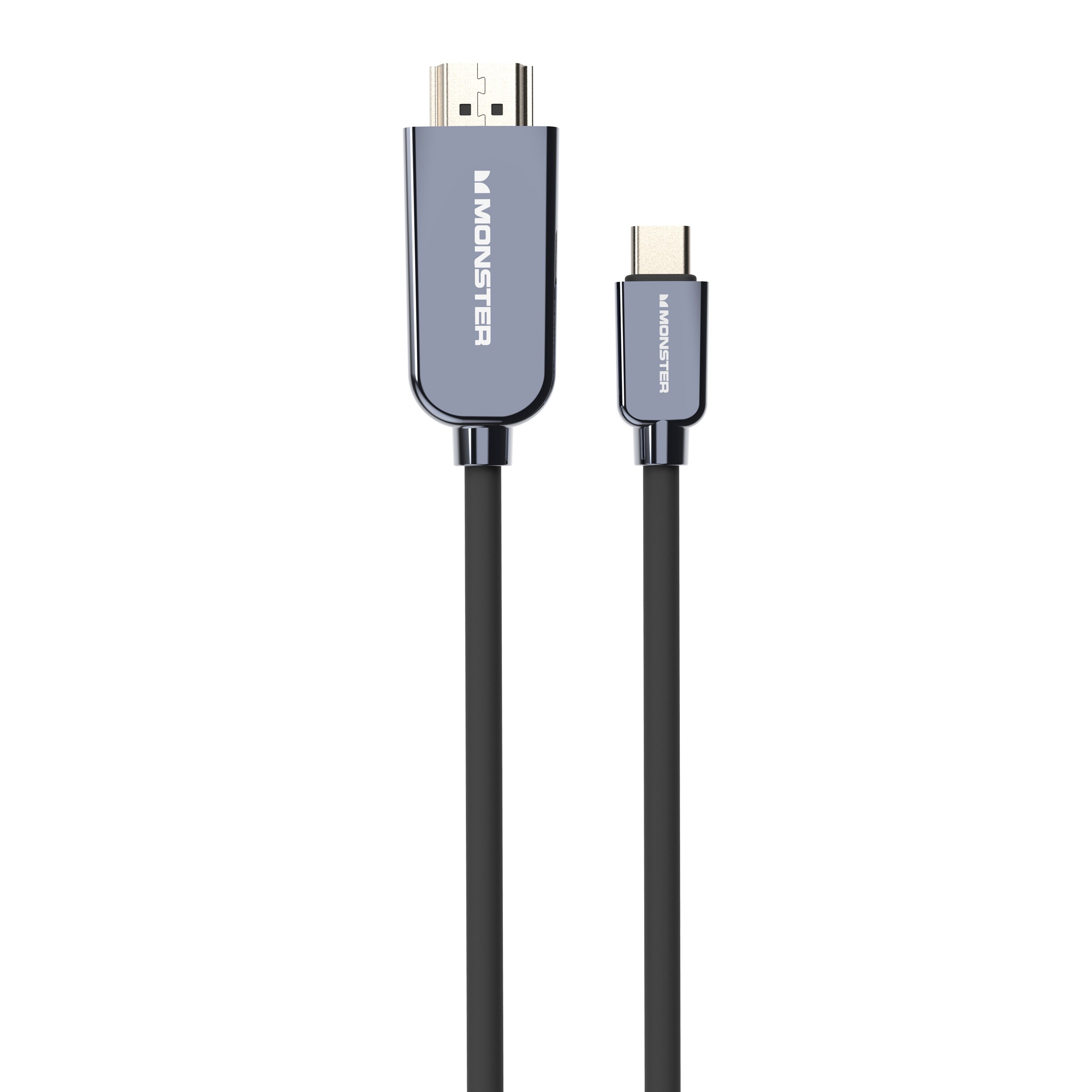 Toelating Surichinmoi Onbelangrijk Monster 5.9-ft Usb-C Chrome Cable in the USB Cables department at Lowes.com