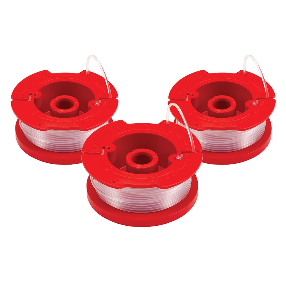 Trimmer Spools for Black and Decker Rs-136 Weed Eater Ge600 Cst800 ST1000 ST4000 St4500 St6800 Rs-136 with 20ft 0.065 String Trimmer Refills Parts