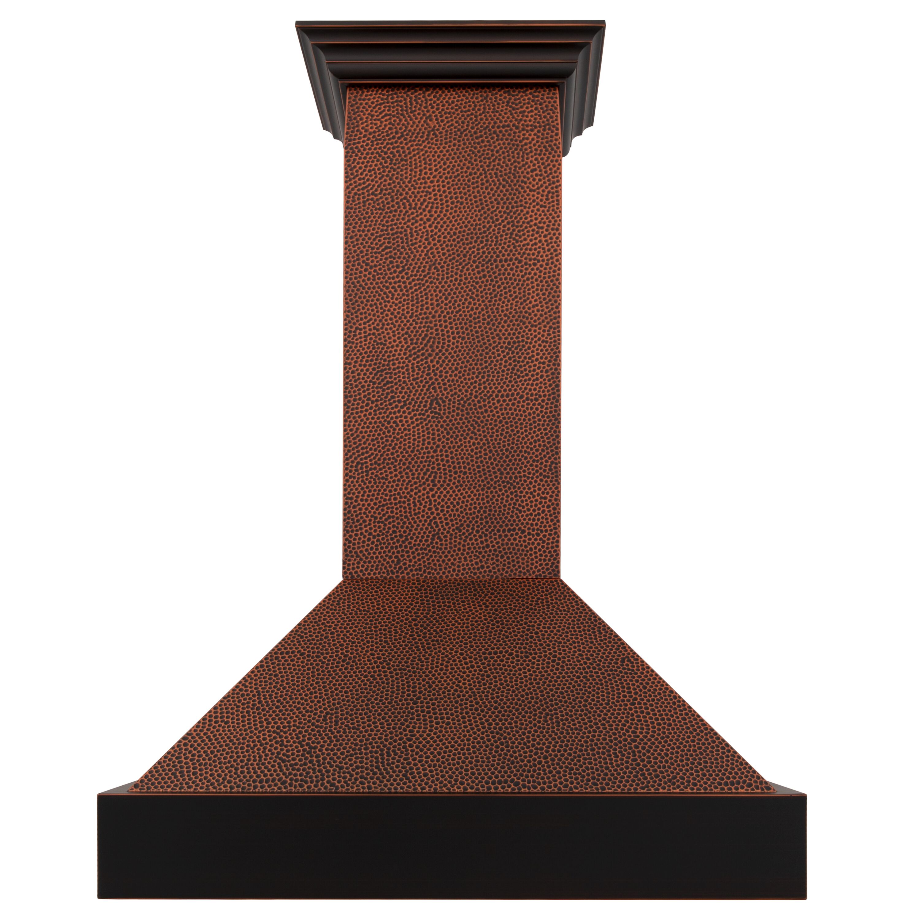 ZLINE KITCHEN & BATH 655-HBXXX-30 30 inch Ducted 700-CFM Recirculating Copper Wall-Mounted Range Hood