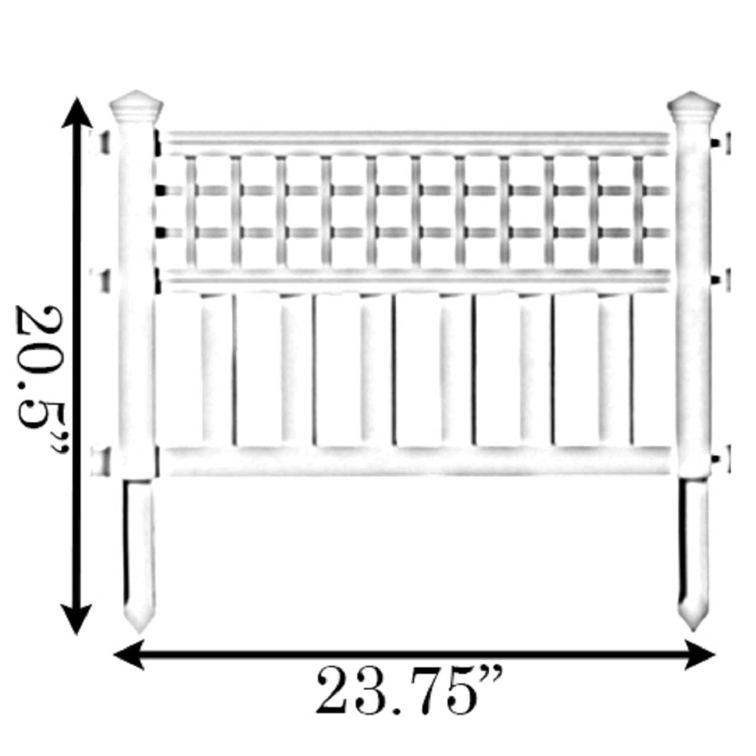 Gardenised QI004112BZ.4 Garden-Utility-Fencing - View #6