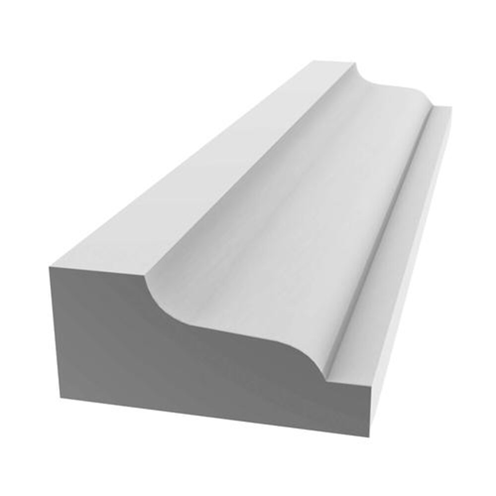 Royal Building Products 1-1/4-in x 2-in x 17-ft Finished PVC Brick