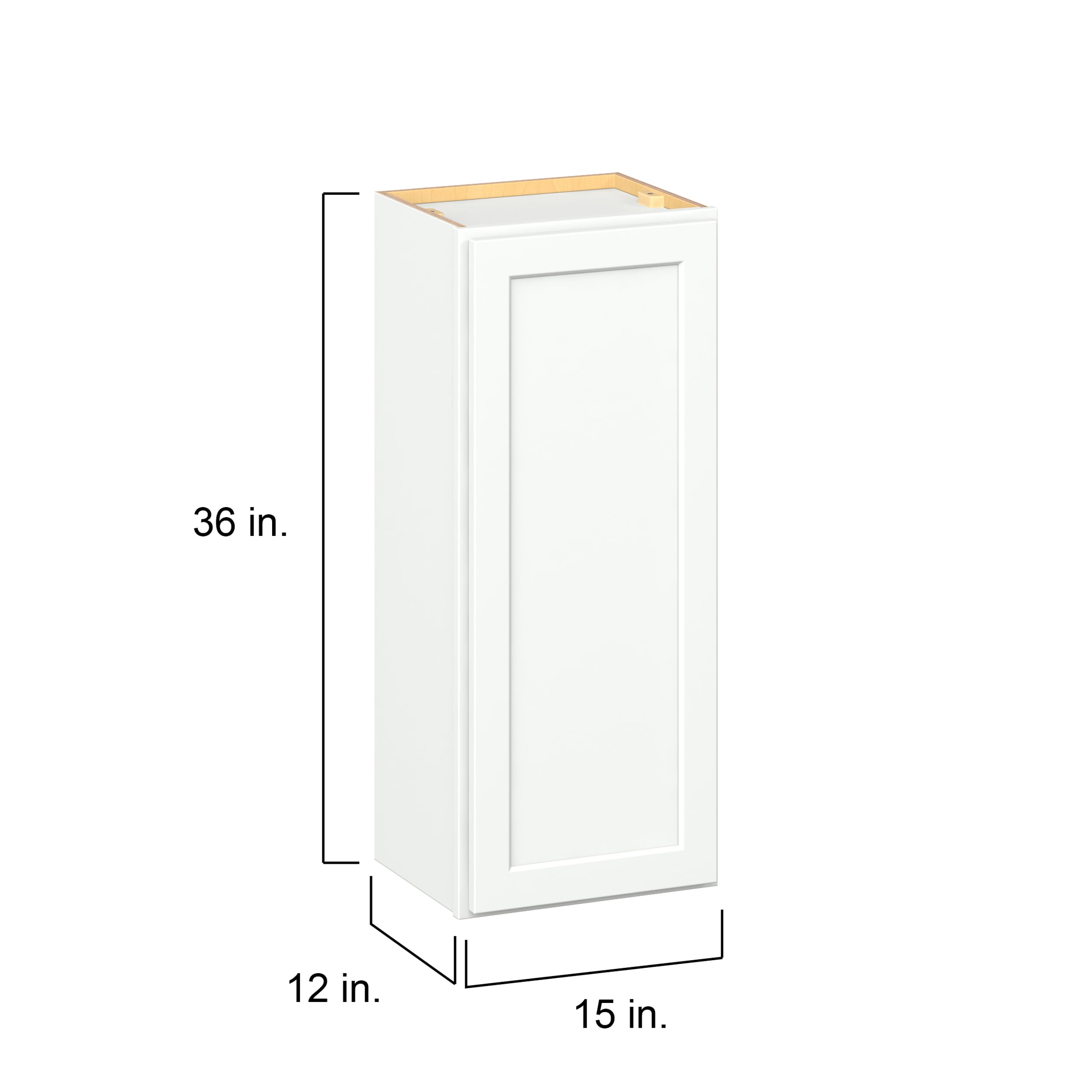 Hugo&Borg W1536(L/R)-GL Cabinets-Kitchen - View #4