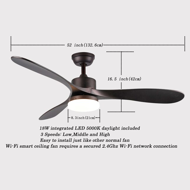 Indoor Ceiling Fan With Light Remote, How Easy To Install A Ceiling Fan