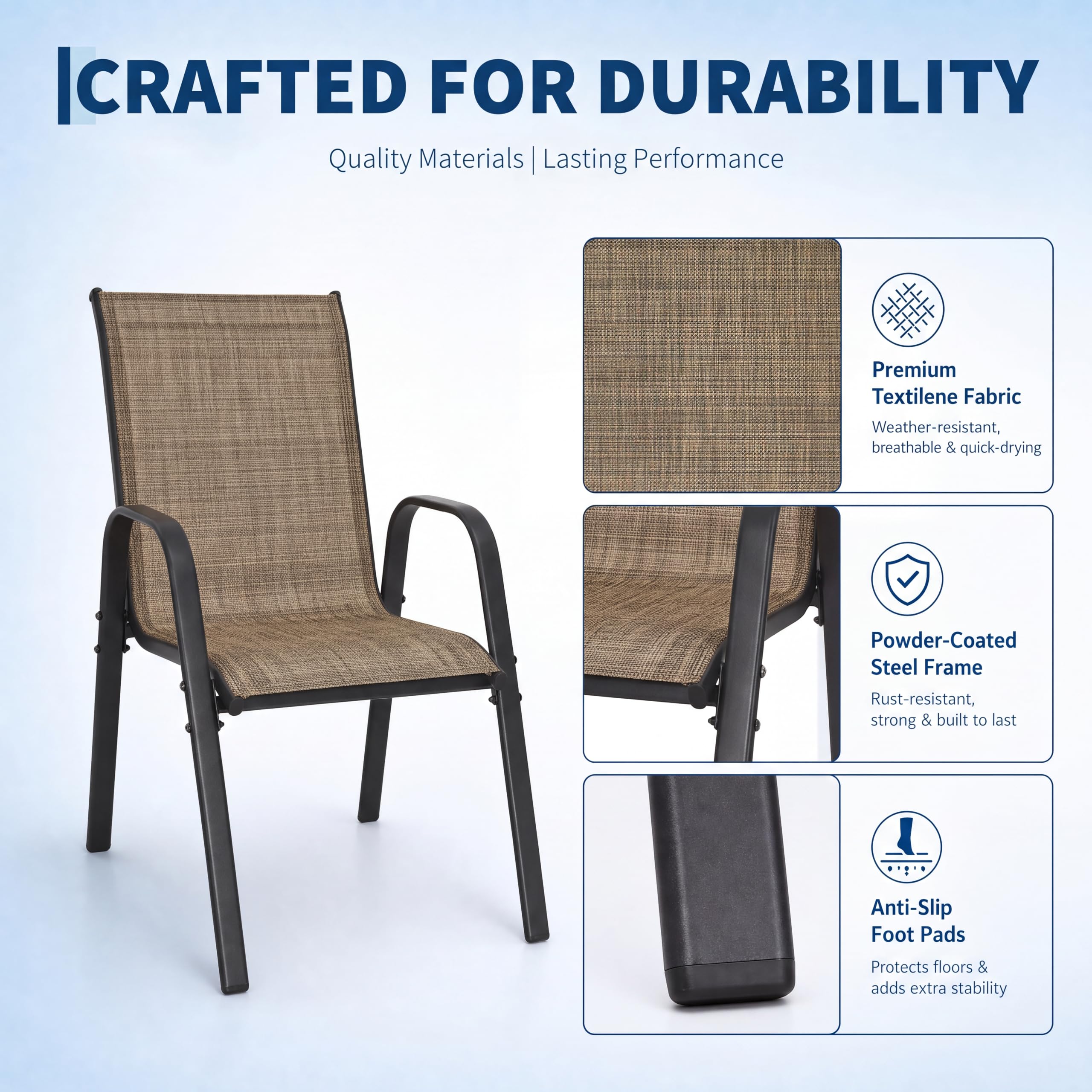 GarveeLife CLJIBTB6RPSS1ATT Patio-Chairs - View #5