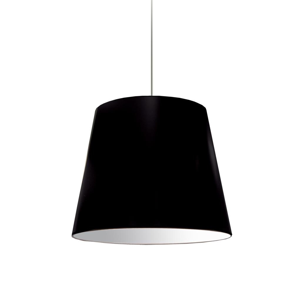 Dainolite OD-M-797 Oversized Drum Black Modern/contemporary Drum Medium Hanging Pendant light
