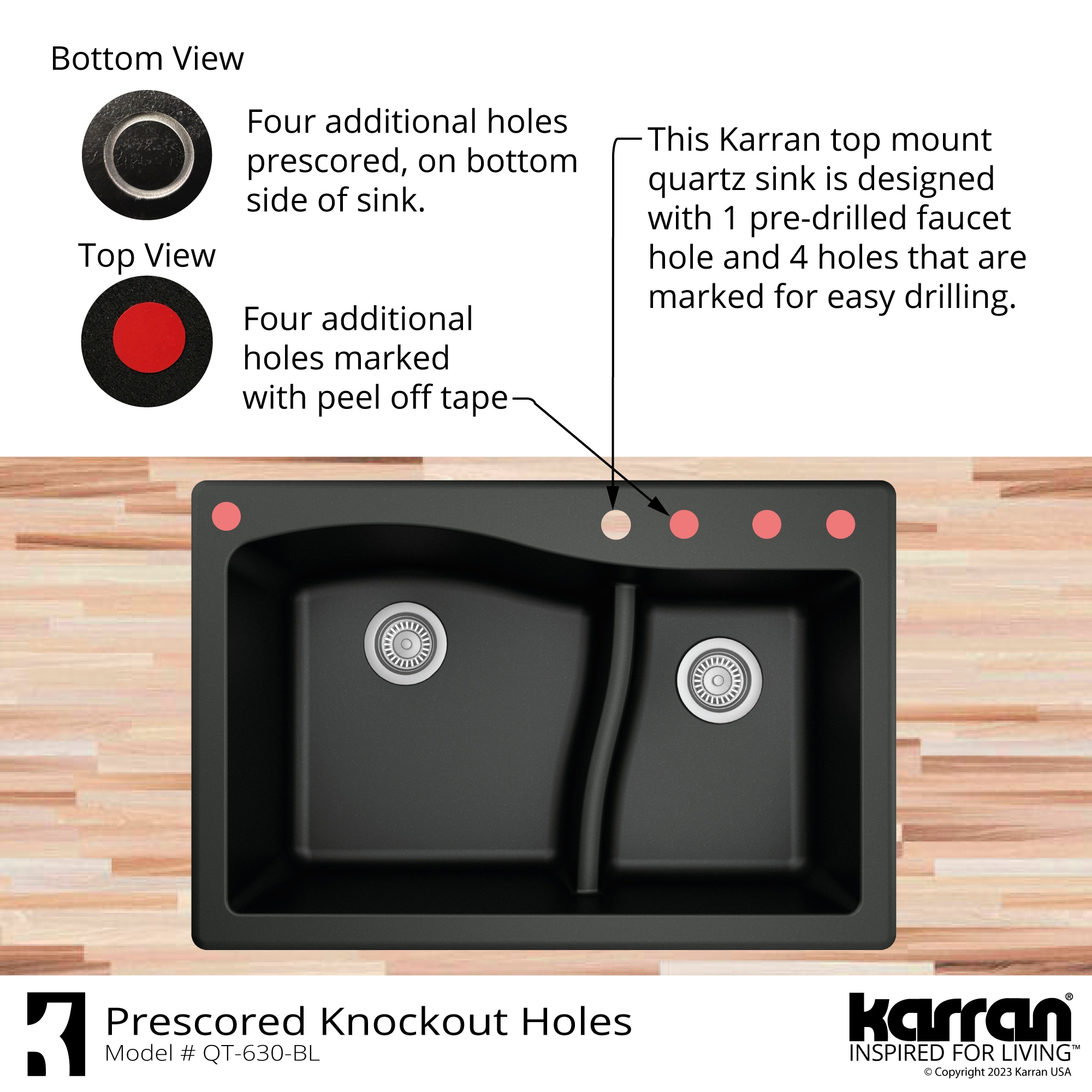 Karran QT-630-CN Kitchen-Sinks - View #5